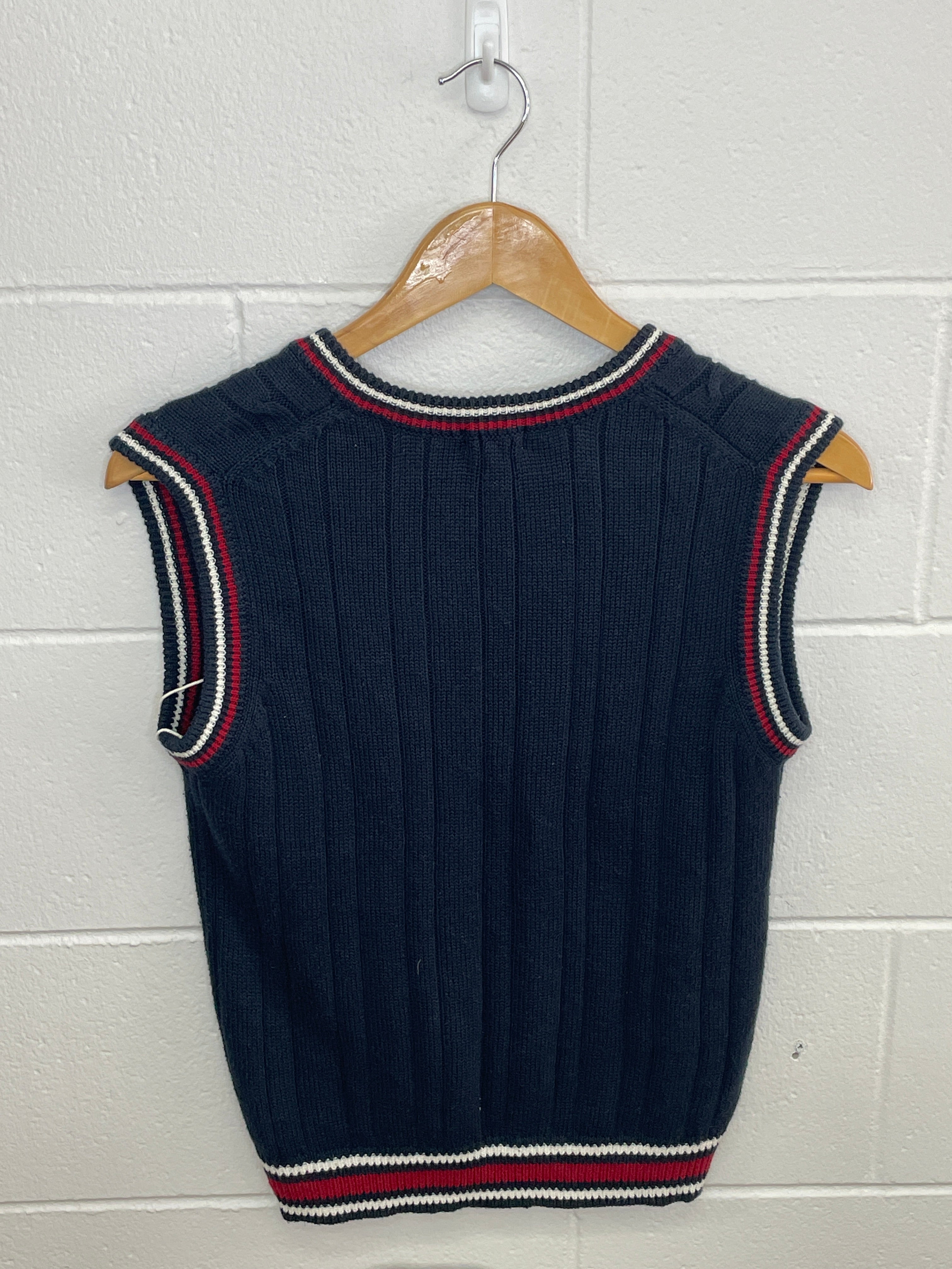 Idealize Navy Cable Vest Small