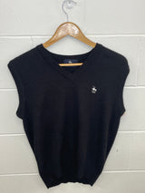 Cambridge Uni Polo Club Black Vest Large