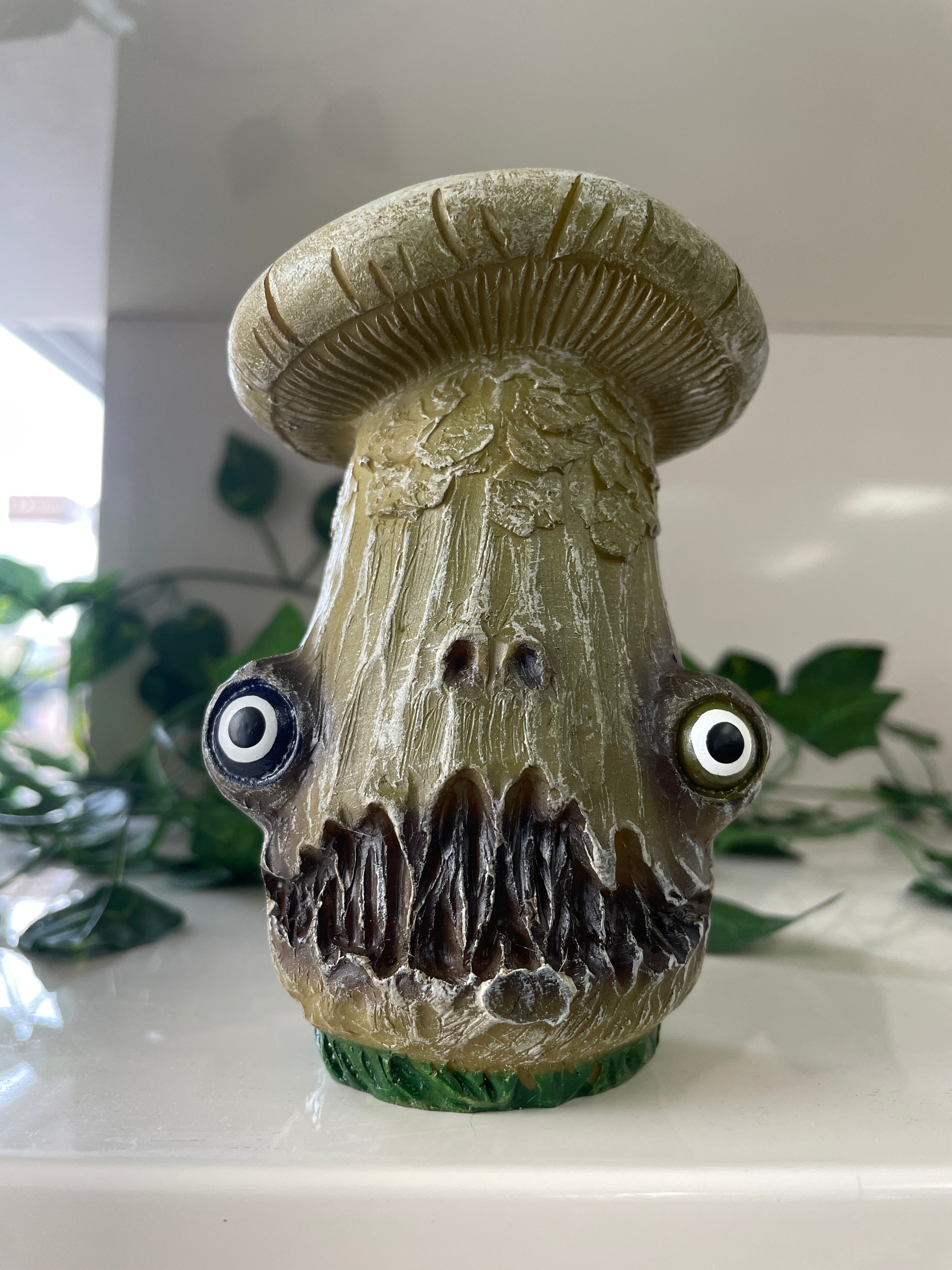 Green Mushroom Ornament