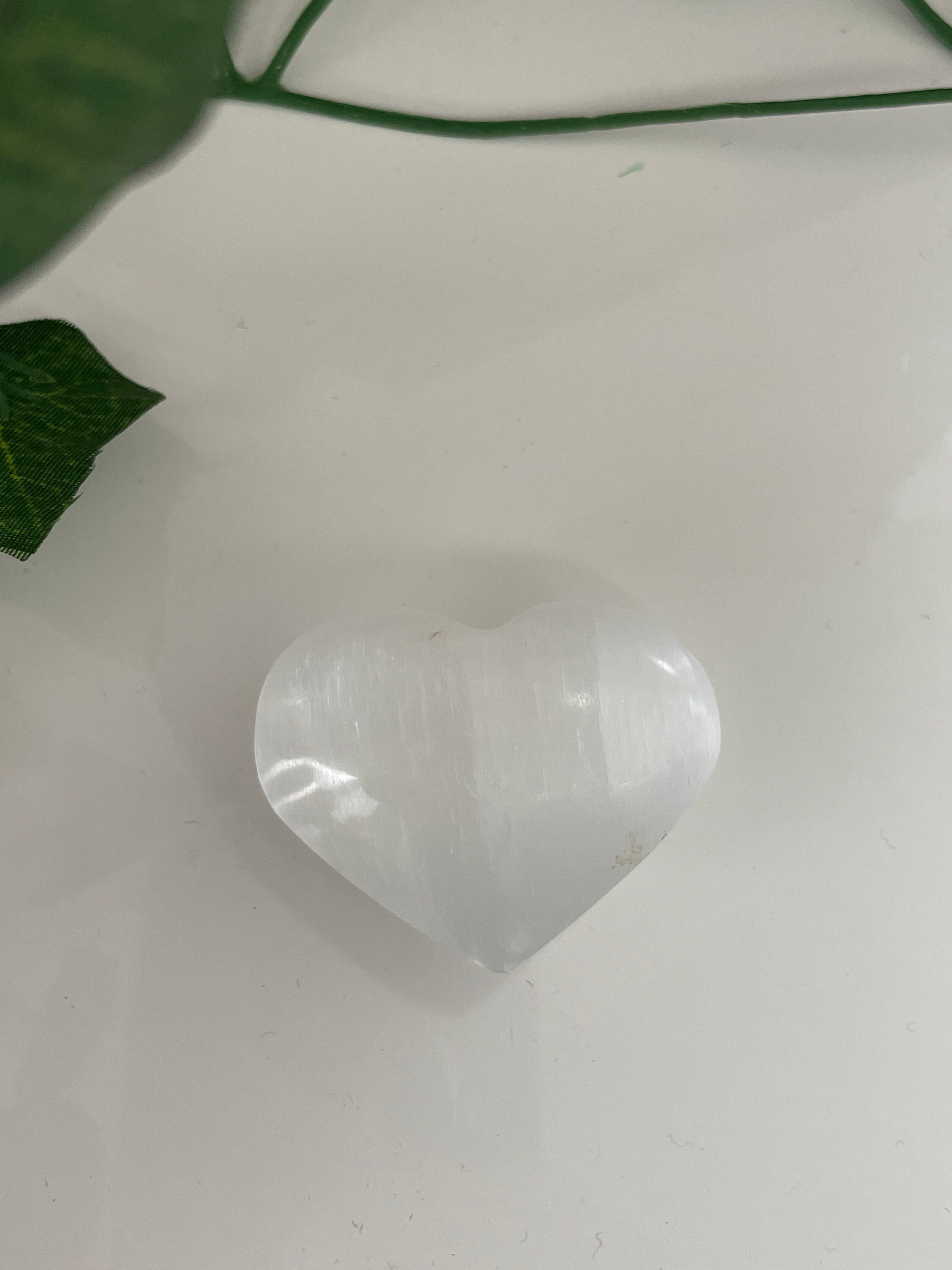 Selenite Heart