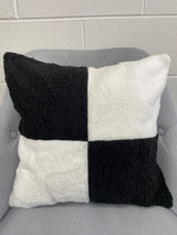 Black & White Check Pillow