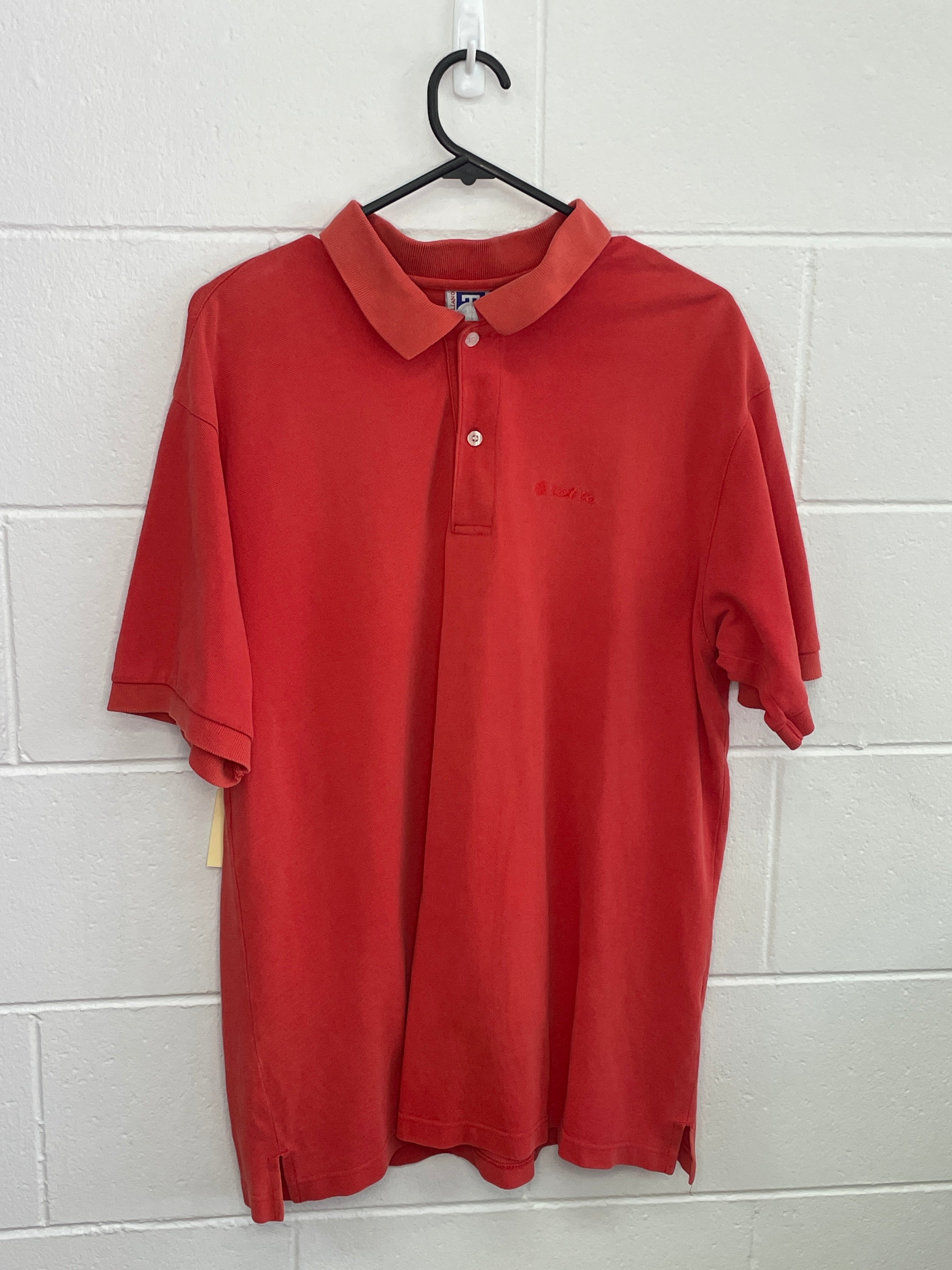 Lotto Orange Polo T-Shirt XL