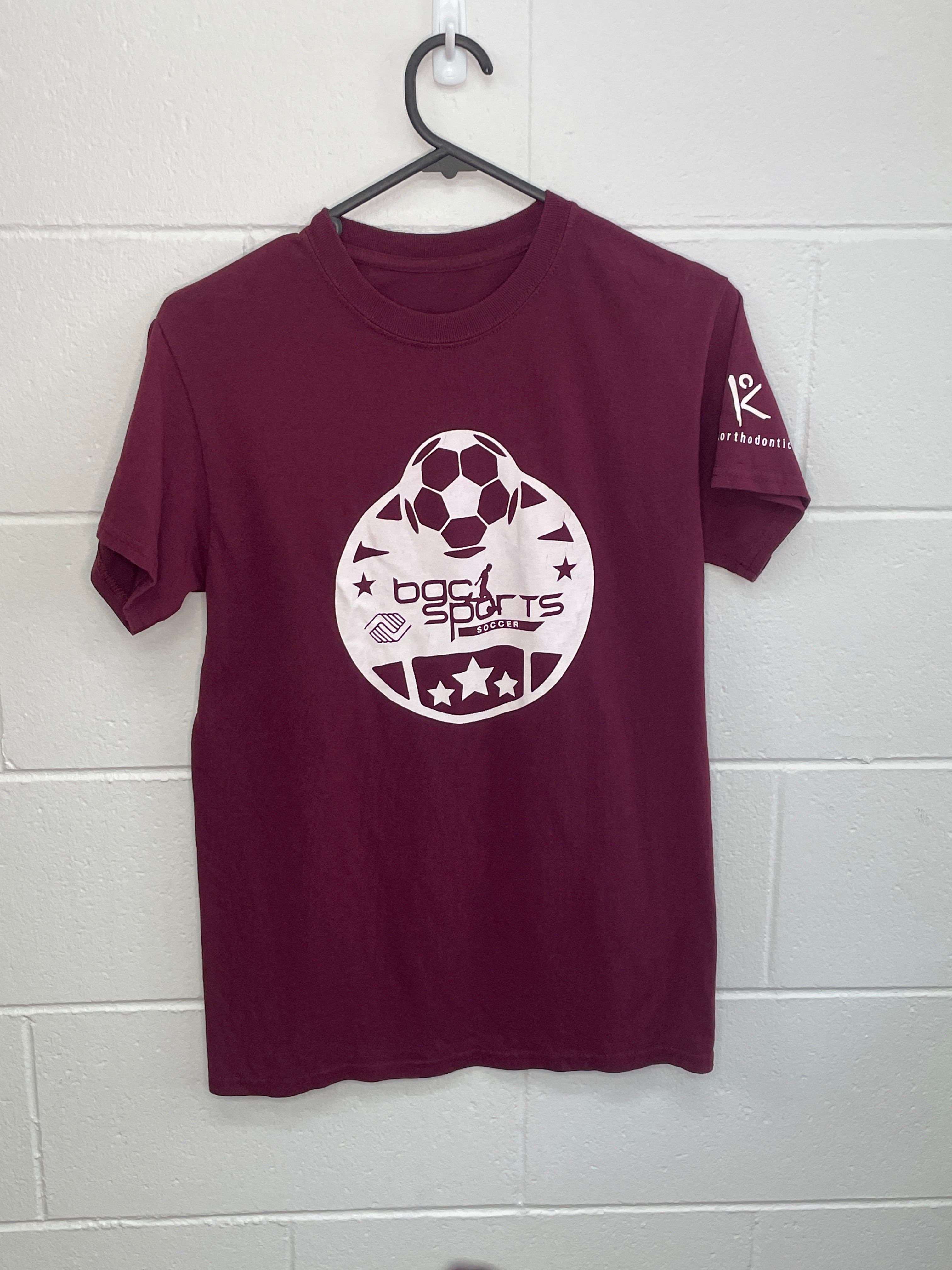 BGC Sports Maroon T-Shirt Small