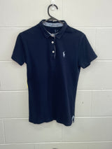 Ralph Lauren Navy Polo T-Shirt Large