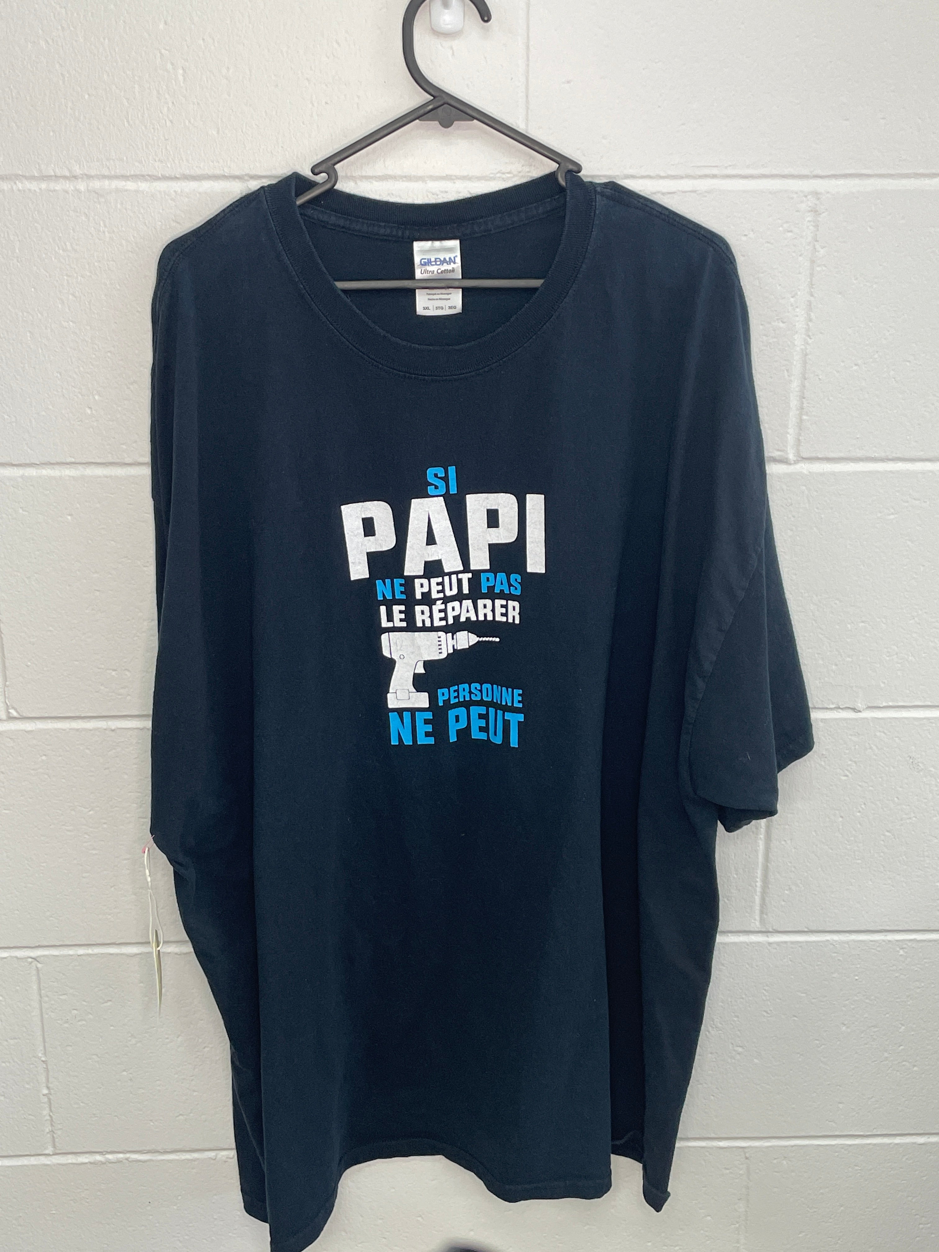 Papi Navy T-Shirt 3XL