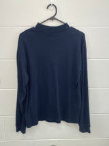 Contre Of Florence Navy Long-Sleeve Large