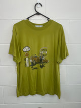 United Cotton Green T-Shirt Medium