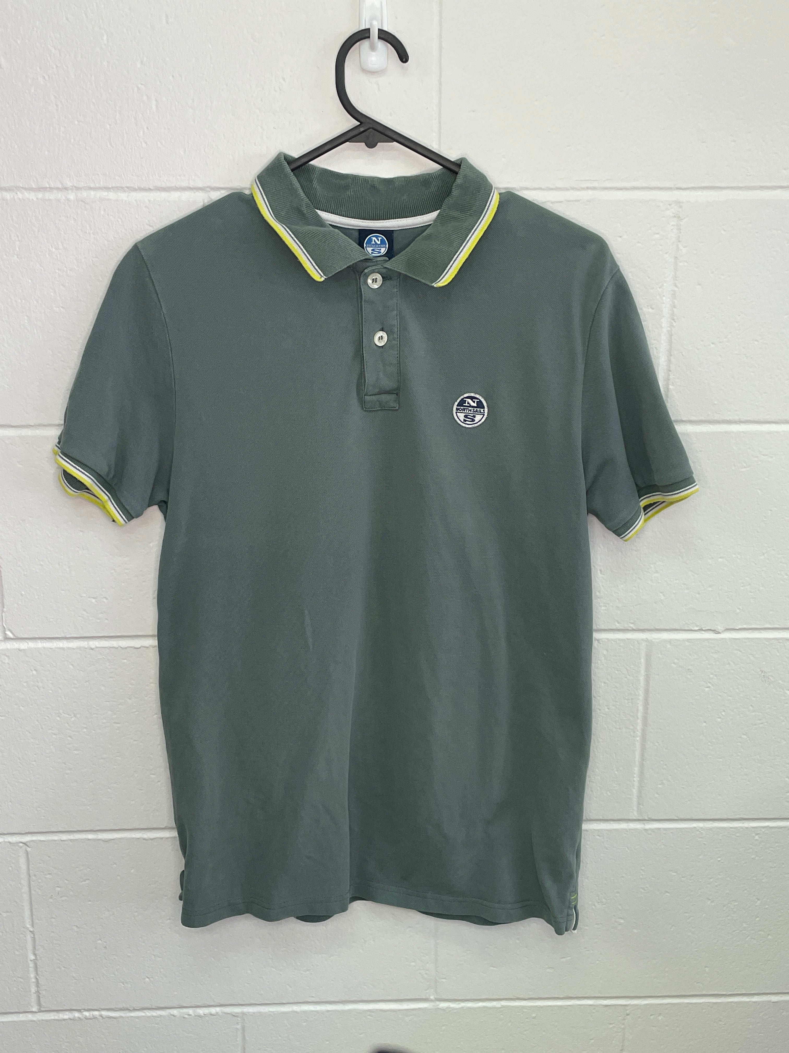 North Sails Green Polo T-Shirt Small