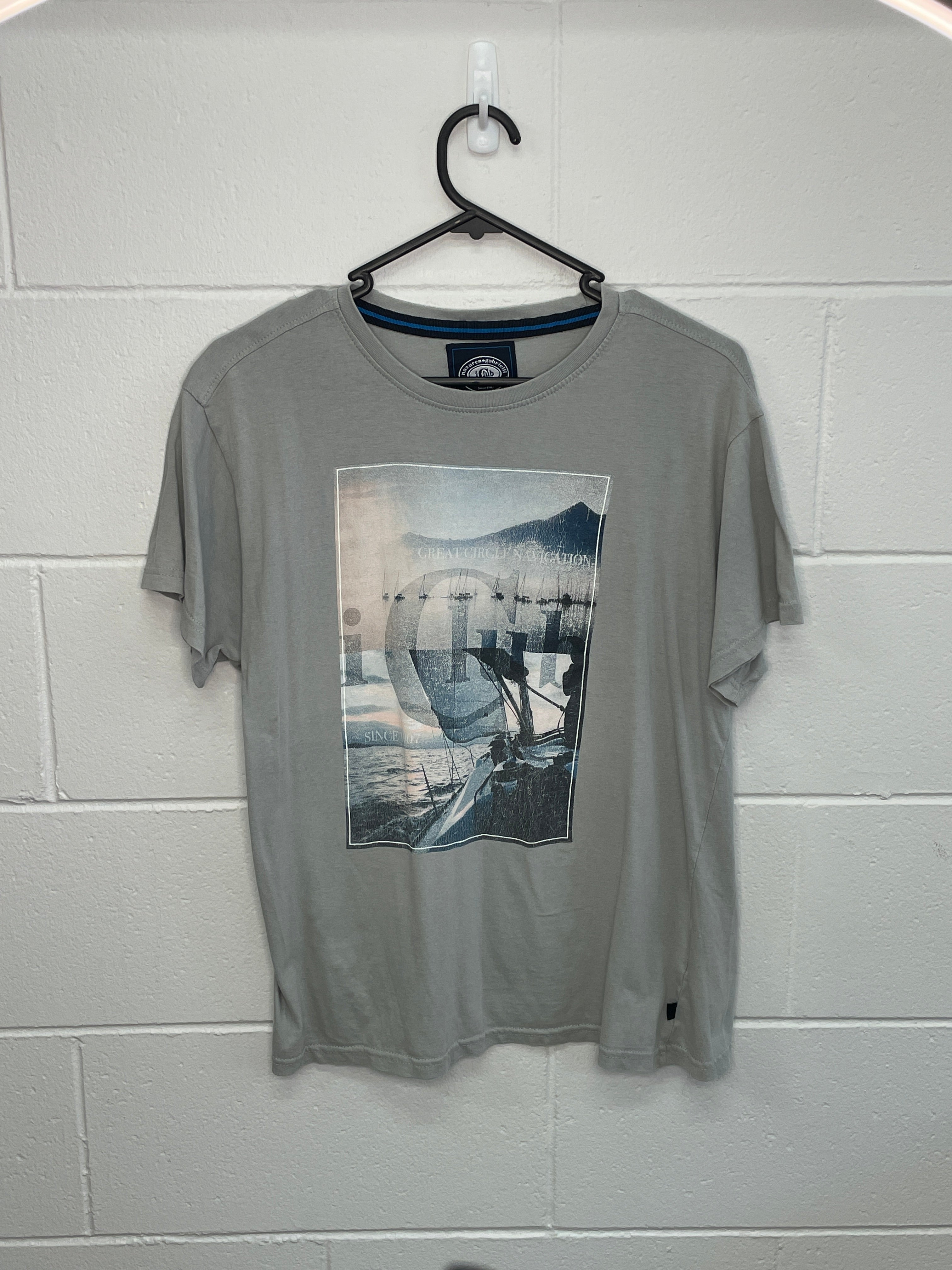 Iclub Grey Beach T-Shirt Large