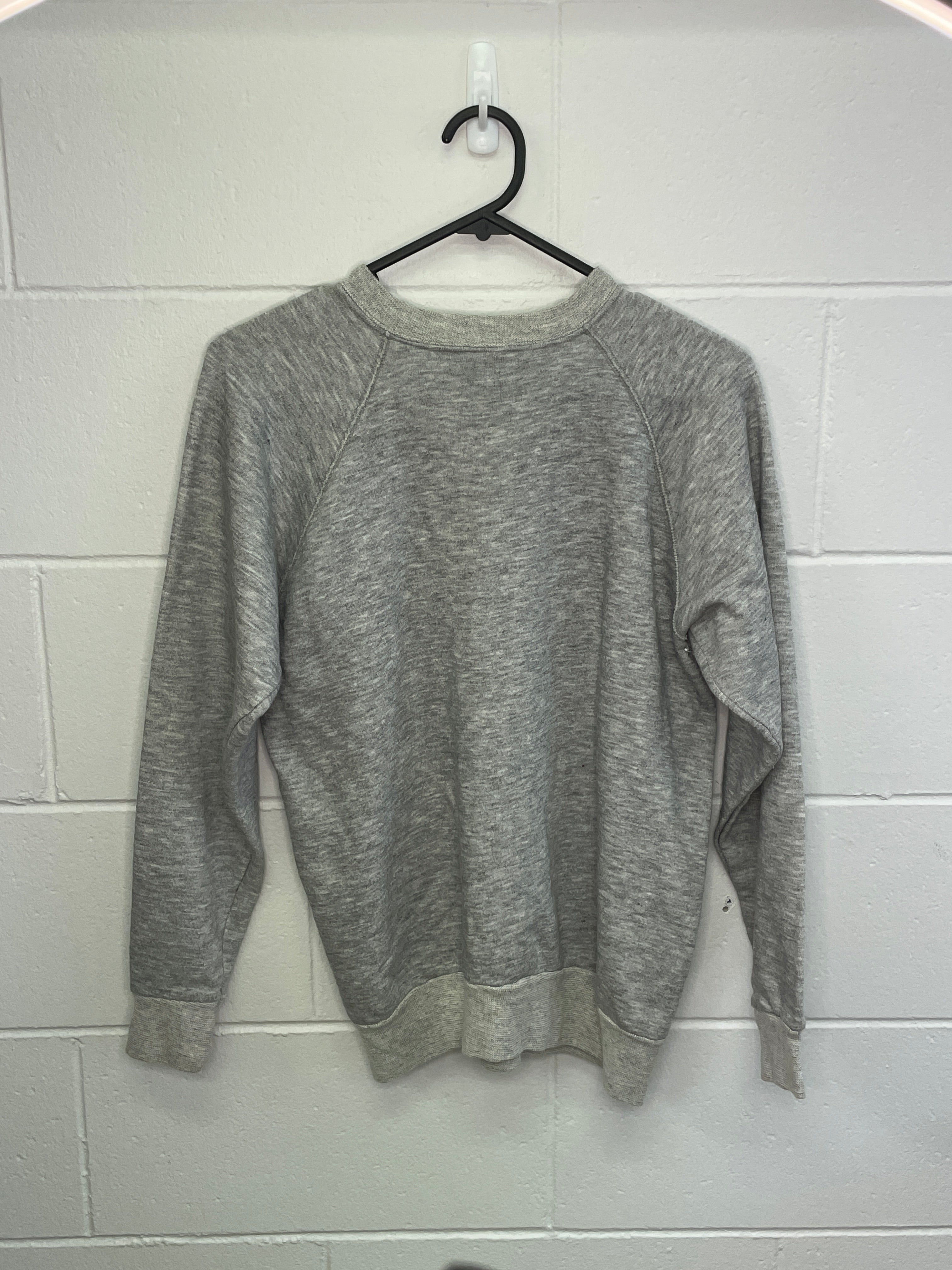 Plain Grey Crewneck Large