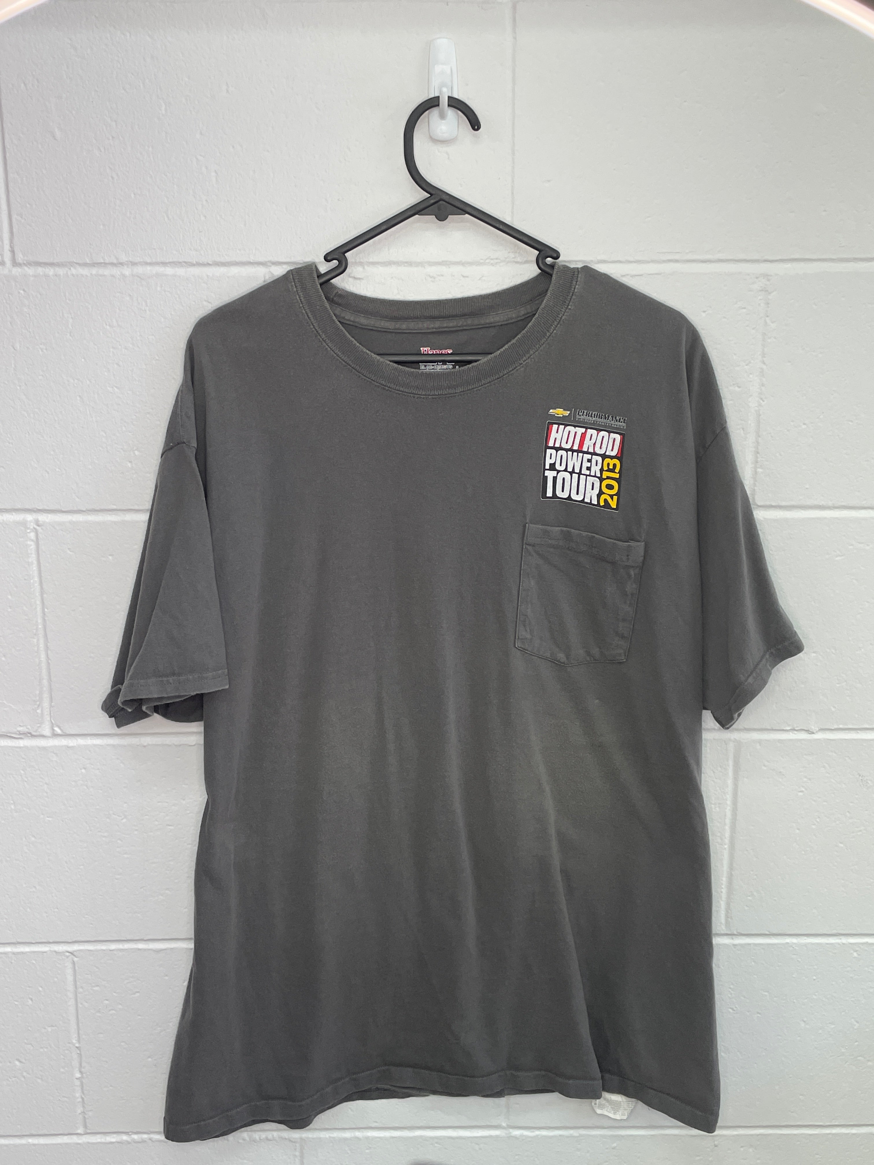 Hot Rod Power Tour 2013 Grey T-Shirt XL