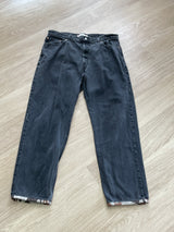 Levi's Black Relaxed Fit 550 Jeans W40