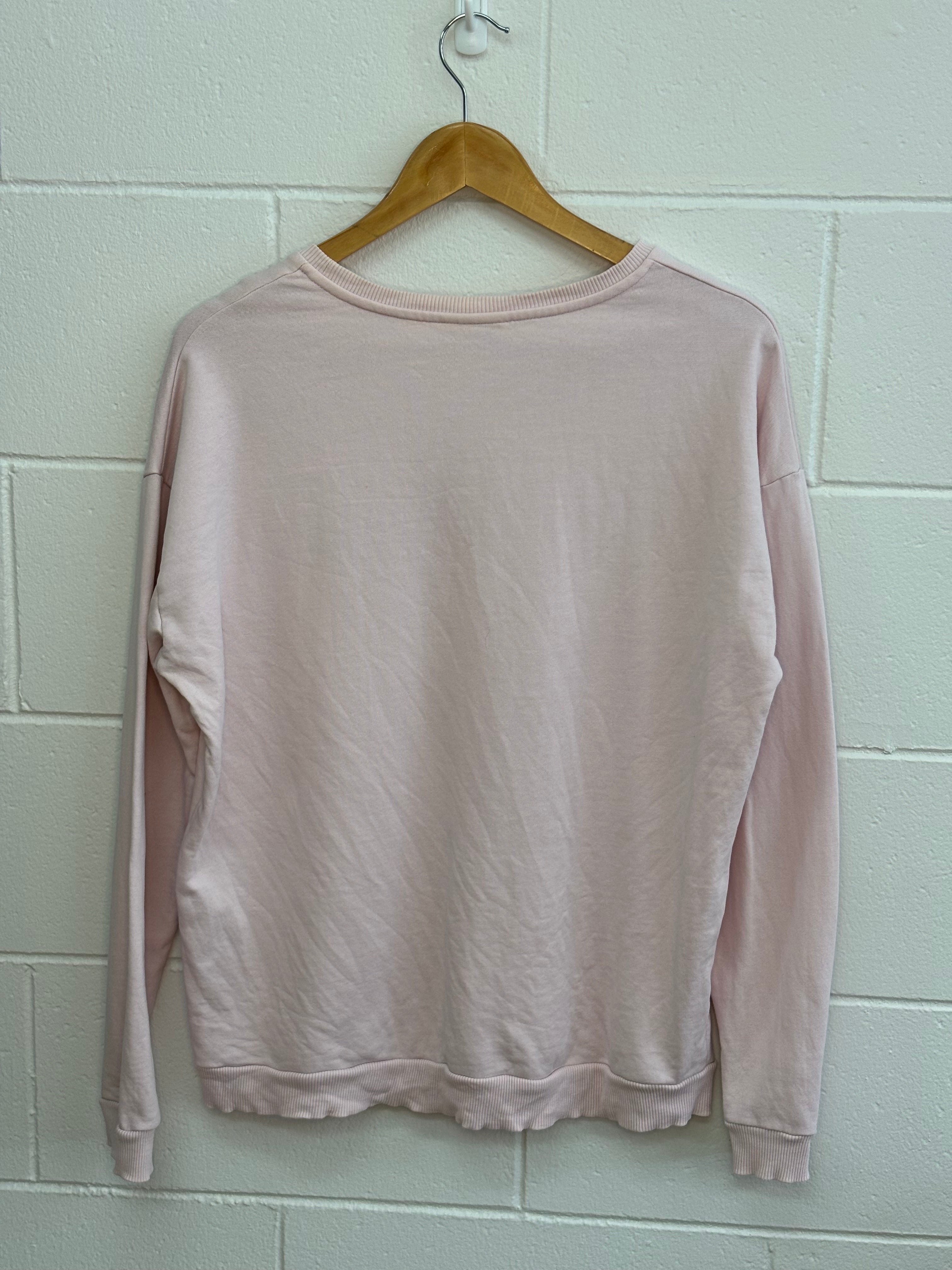 Disney Mickey Mouse Pink Crewneck XL