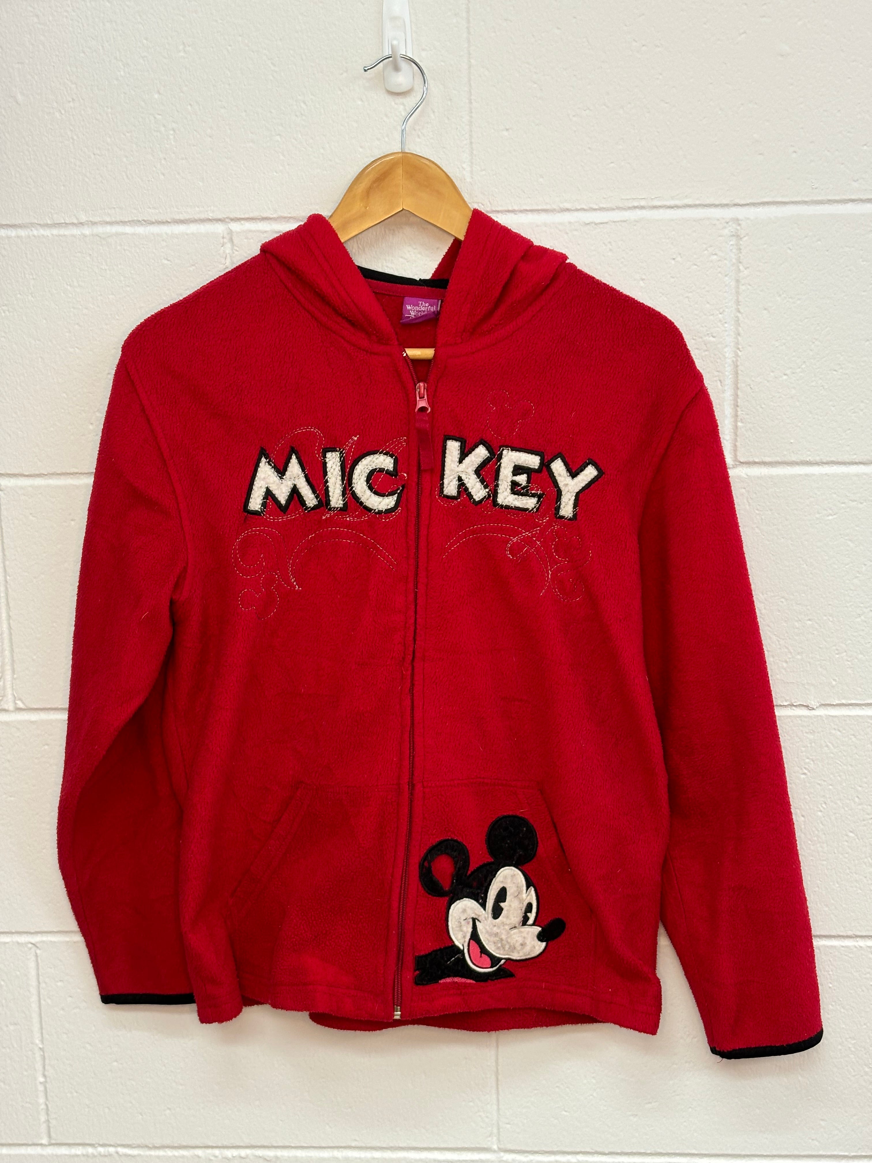 Disney Mickey Mouse Fleece Hoodie Small