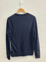 H&M Navy Crewneck Small