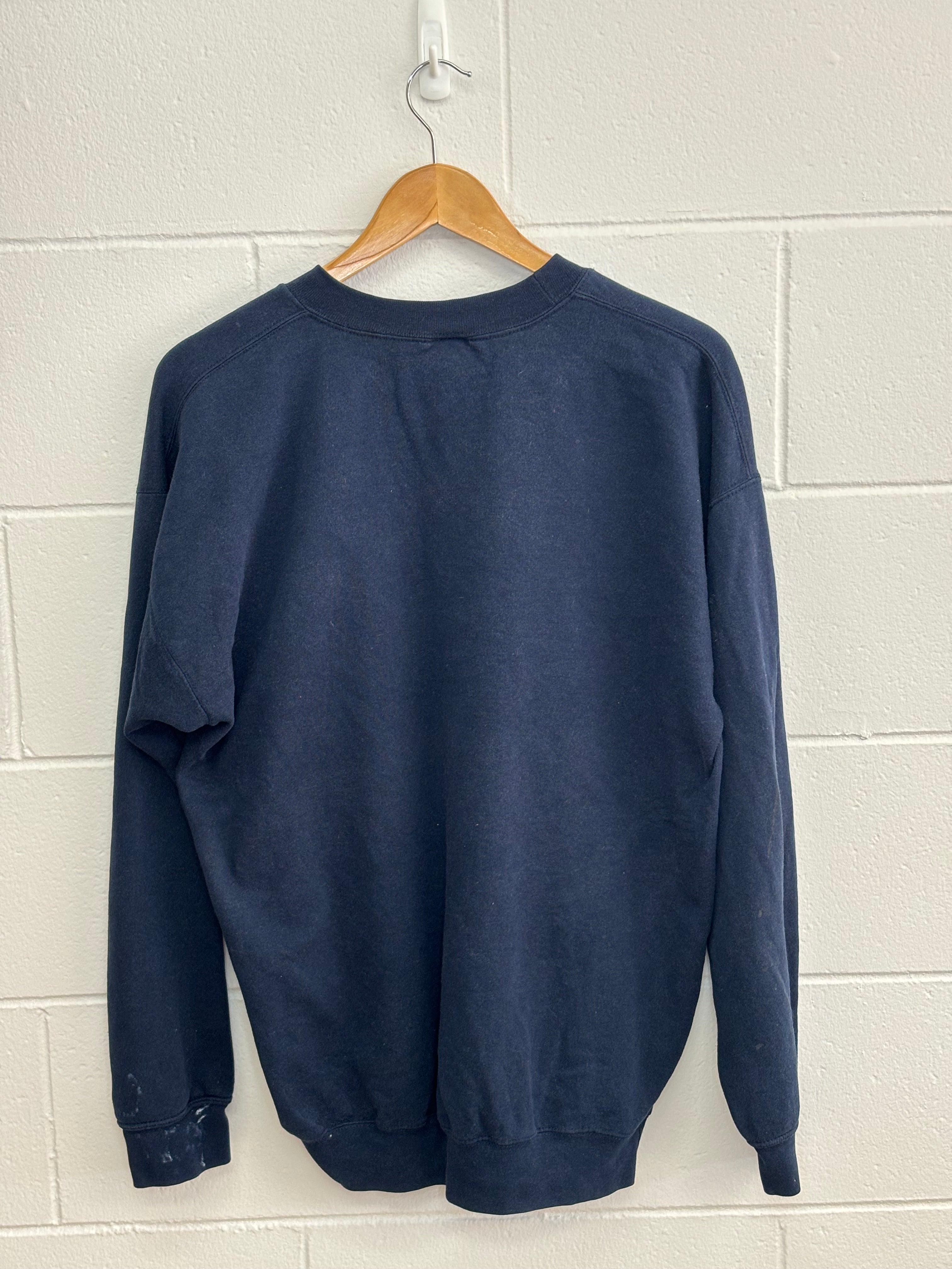 A1 Navy Crewneck Large