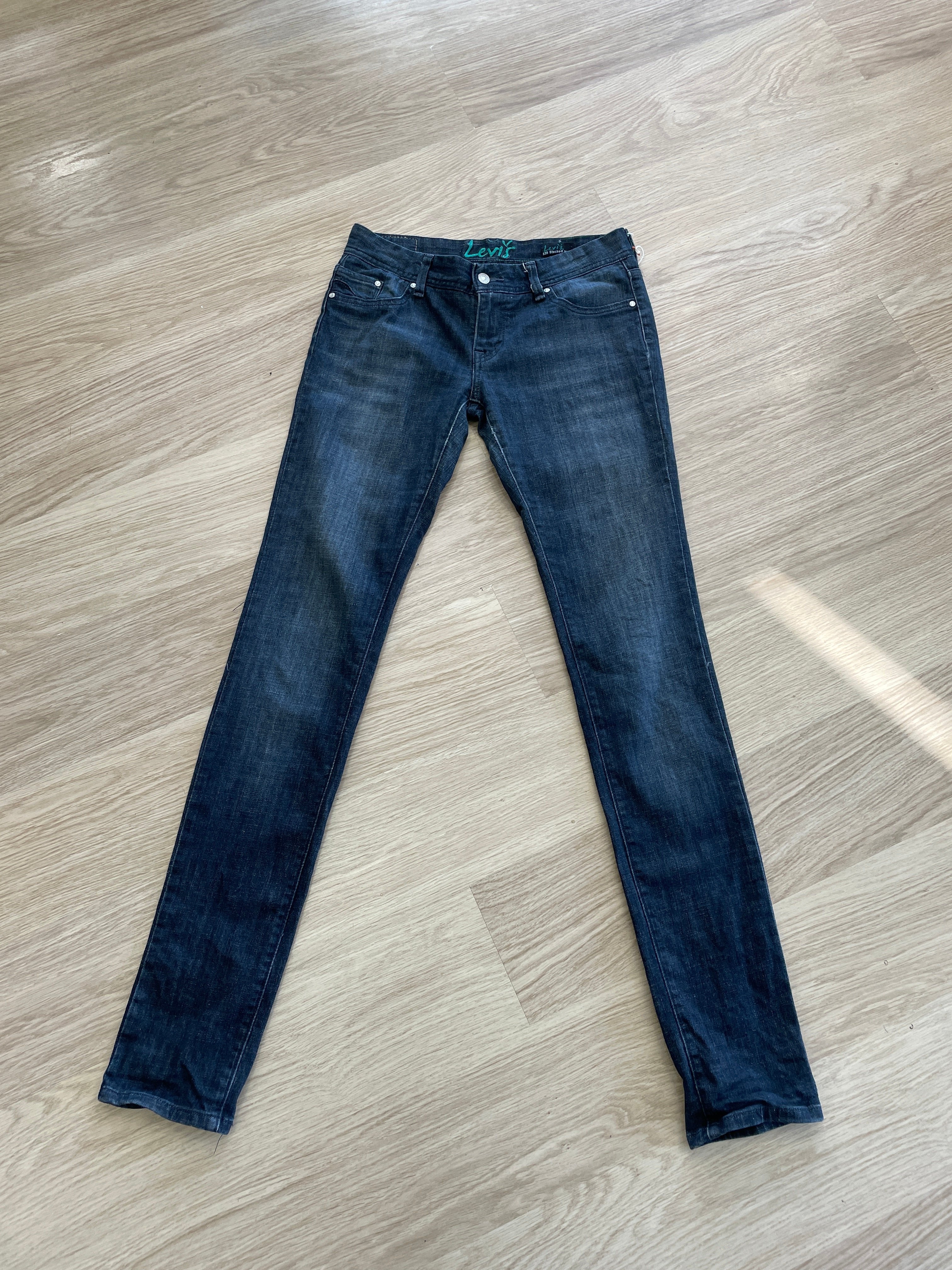 Levi's Black 839 Stacked Skinny Jeans W30