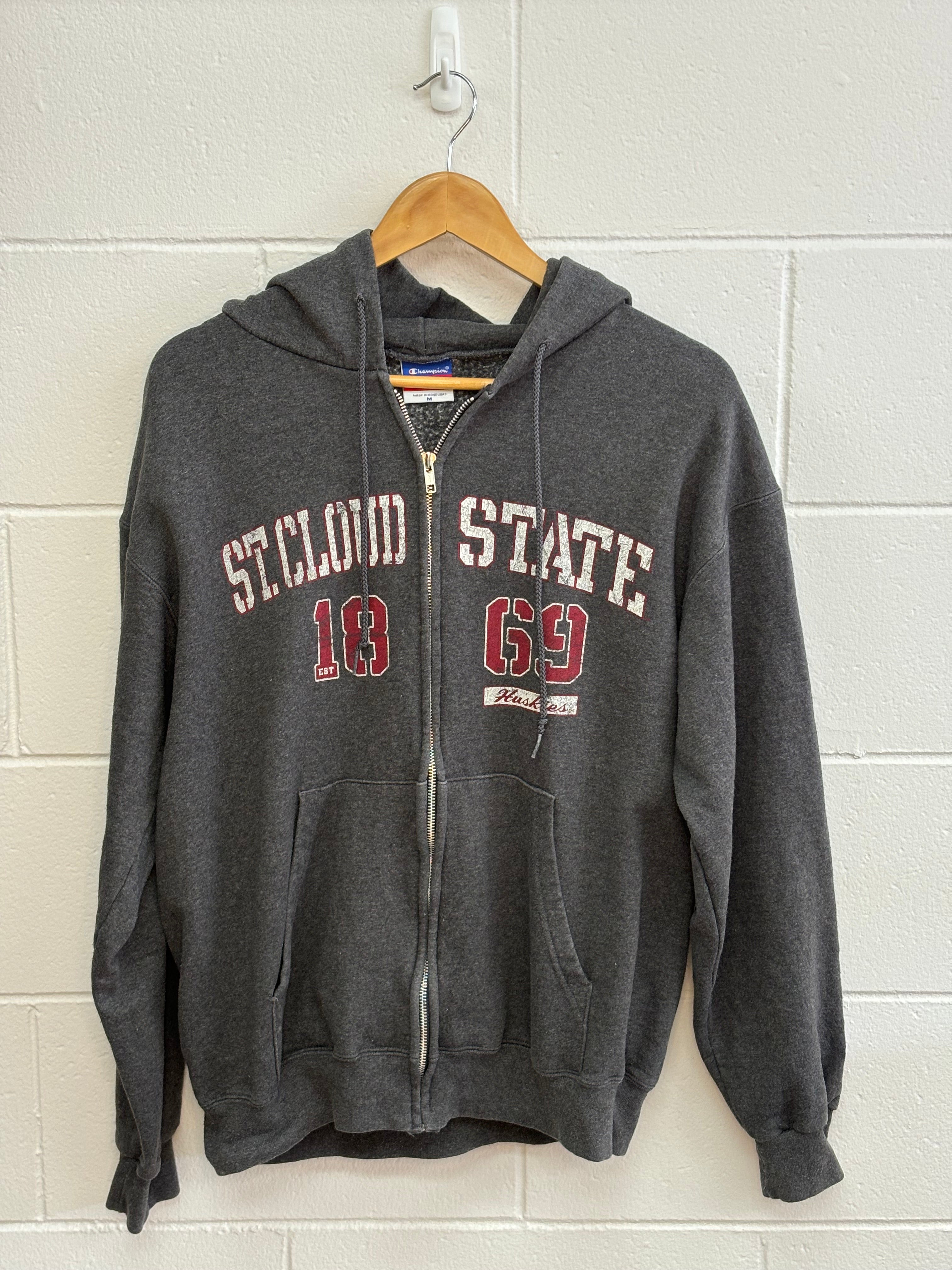 St Cloud State Grey Hoodie Medium