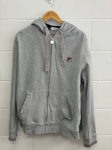 Fila Grey Zip Up Hoodie XL