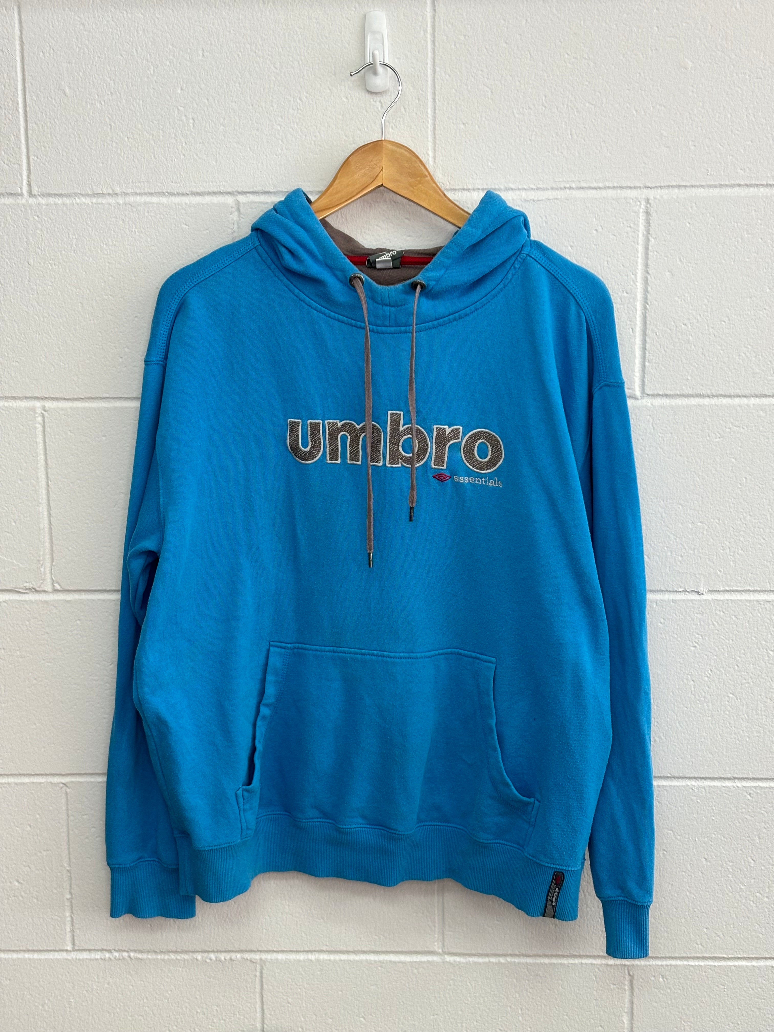 Umbro Cobalt Teal Hoodie Large