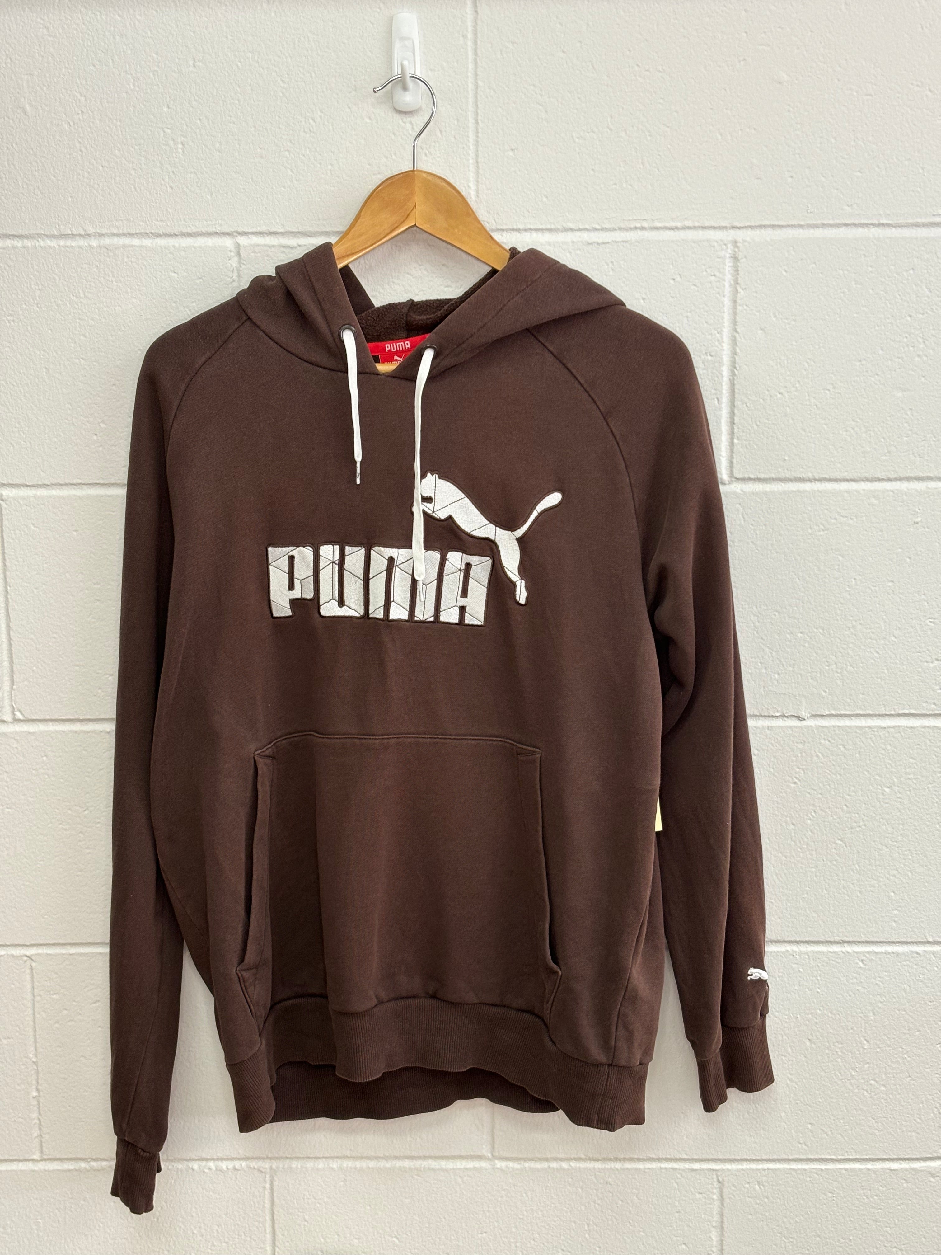 Puma Brown Hoodie Medium