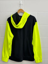 Nike Black And Neon Yellow Hoodie XL