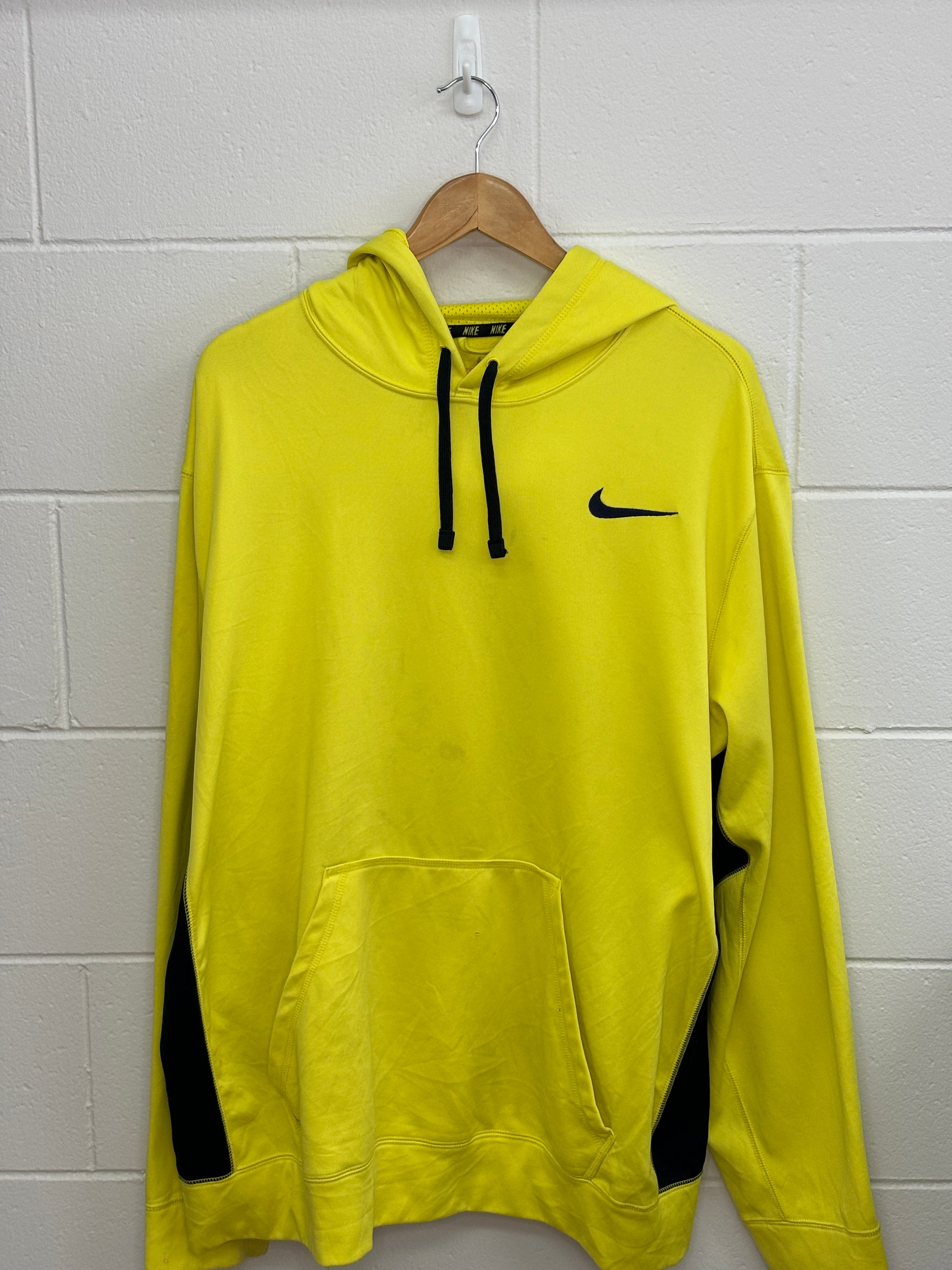 Nike Yellow And Black Hoodie XXL