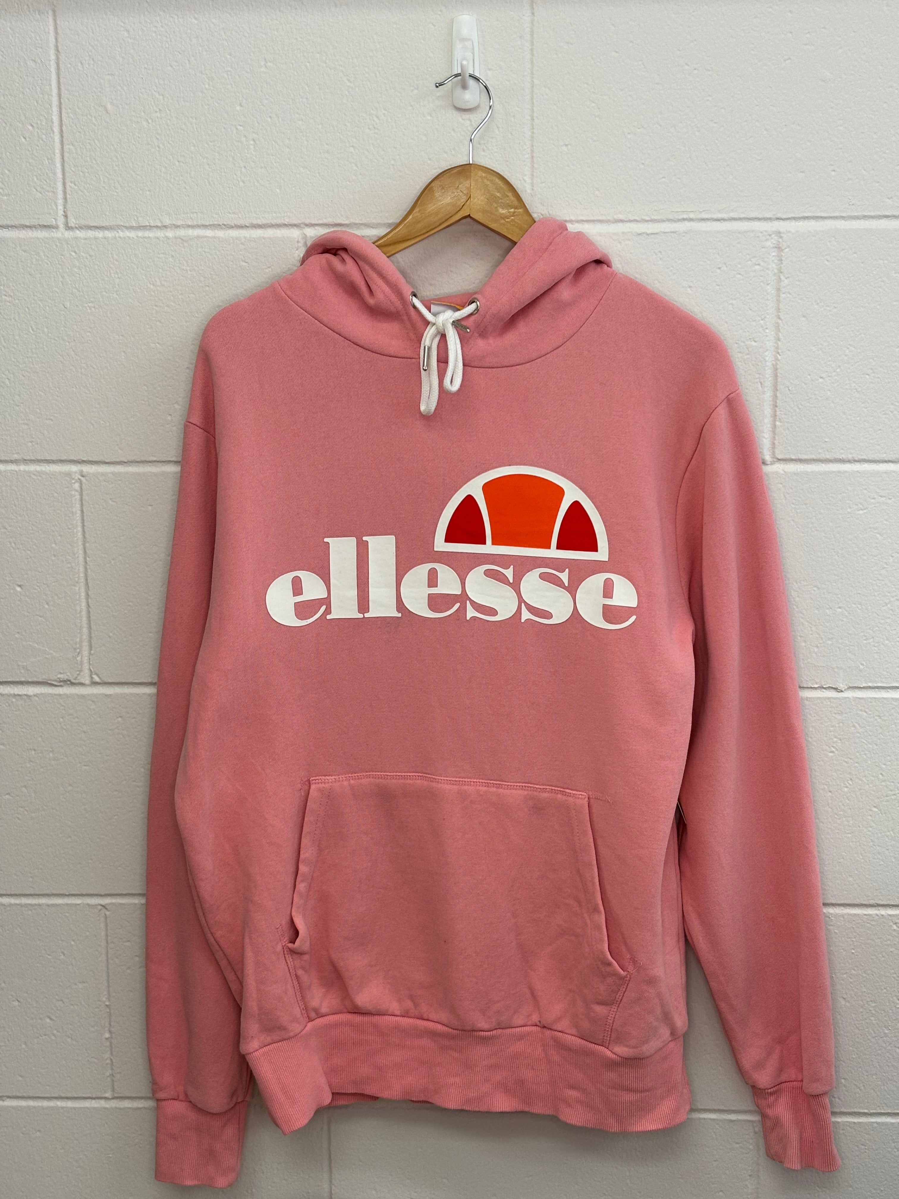 Ellesse Pink Hoodie Large