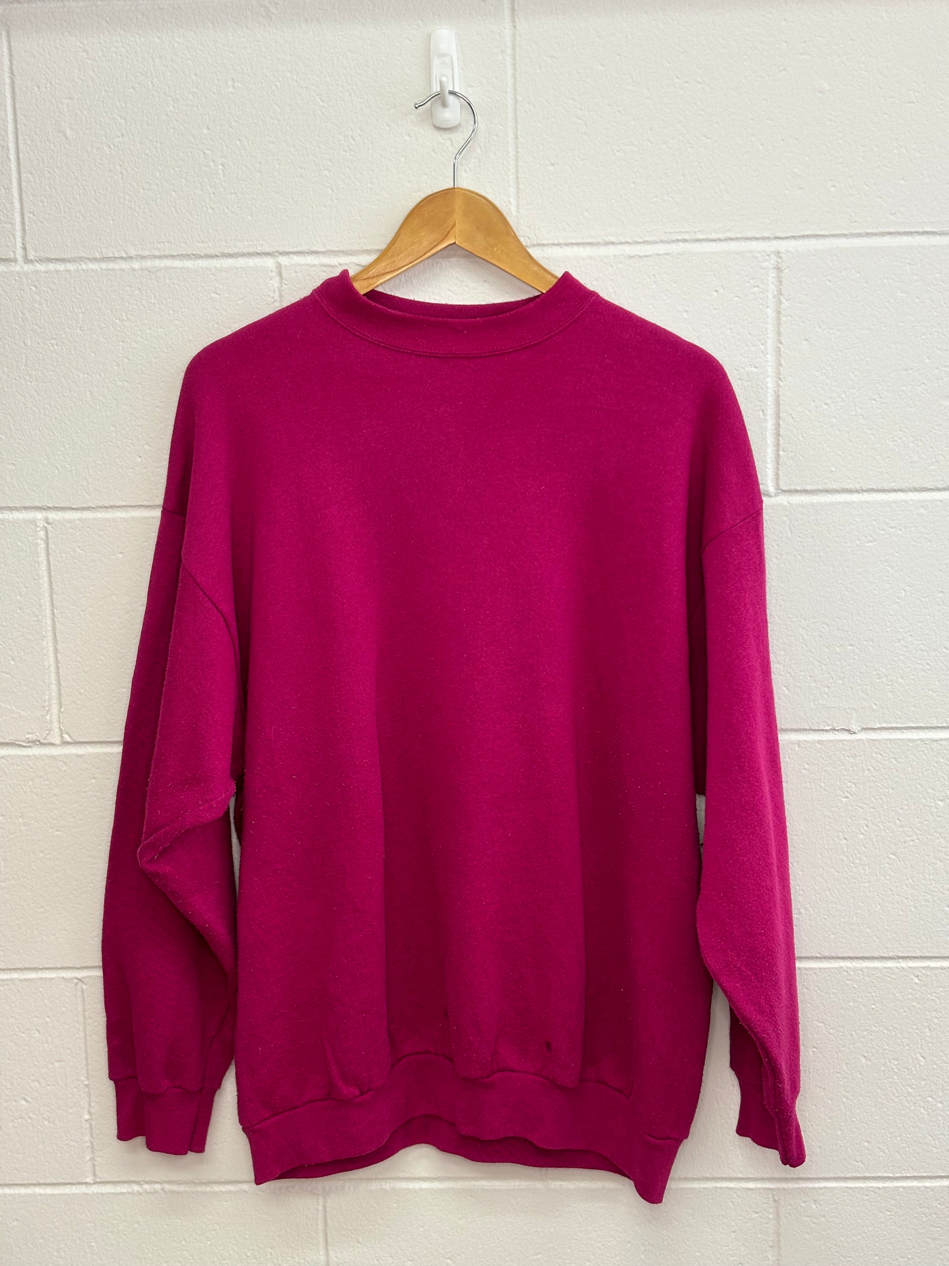 Berry Plain Crewneck Large