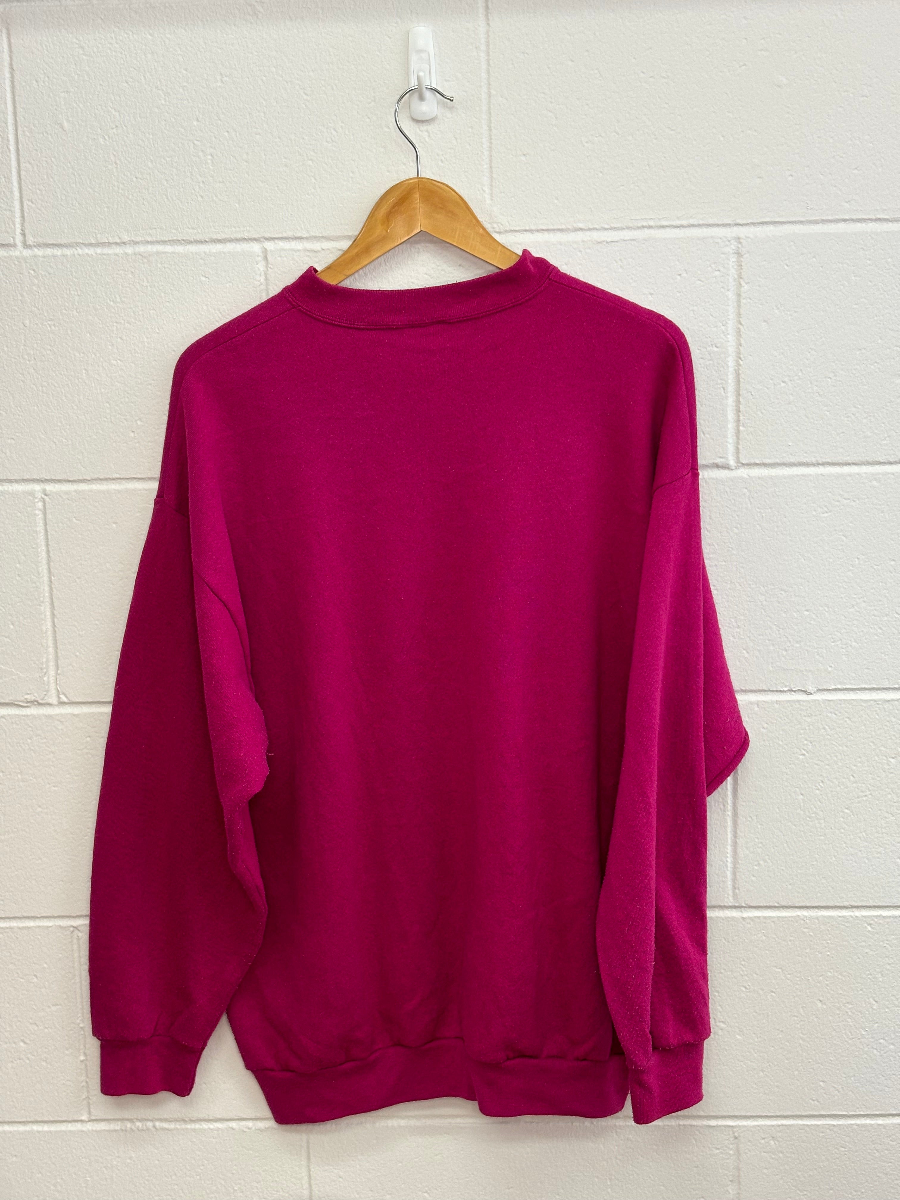 Berry Plain Crewneck Large