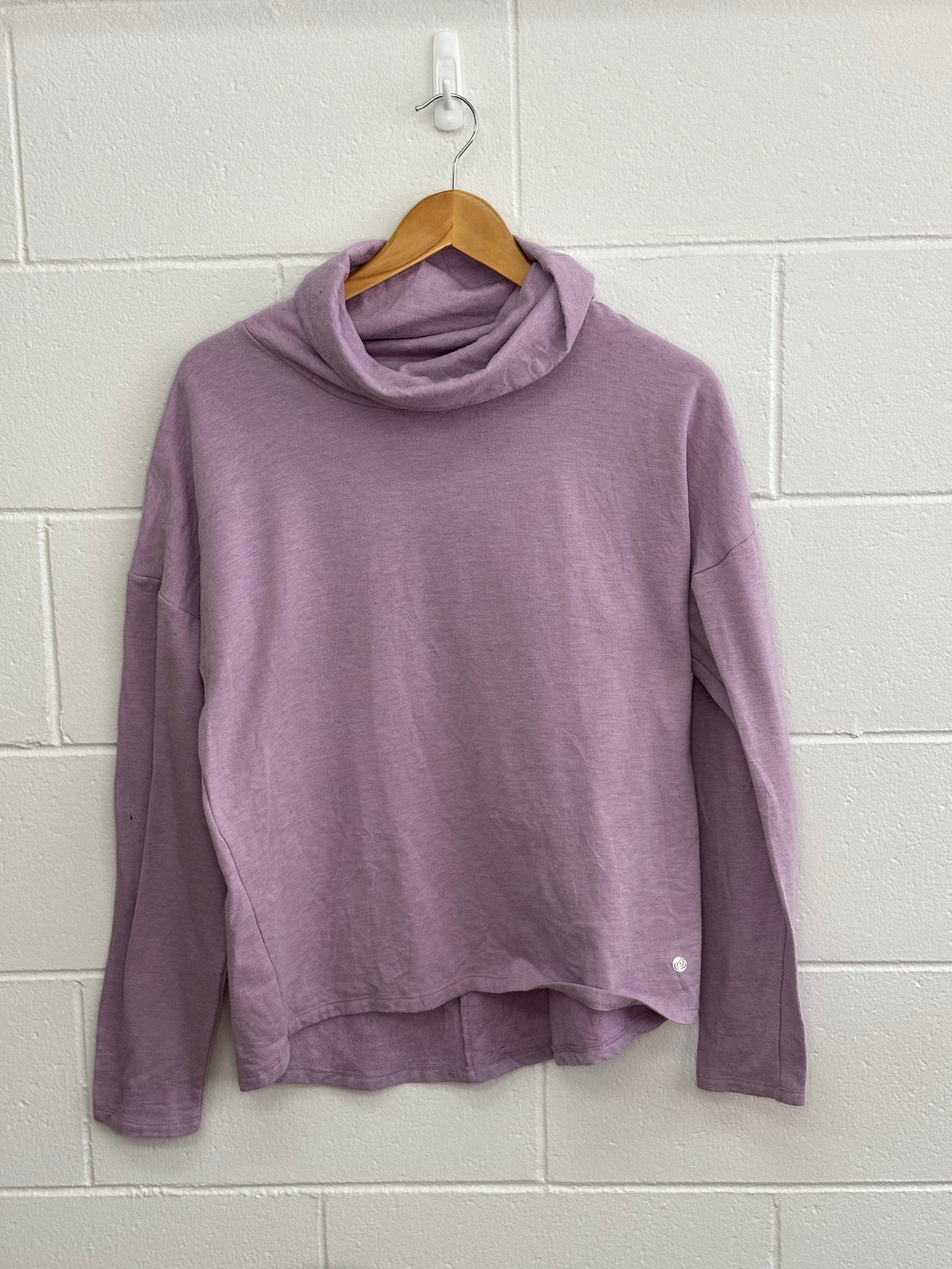 Lilac Turtleneck Long-Sleeve Medium