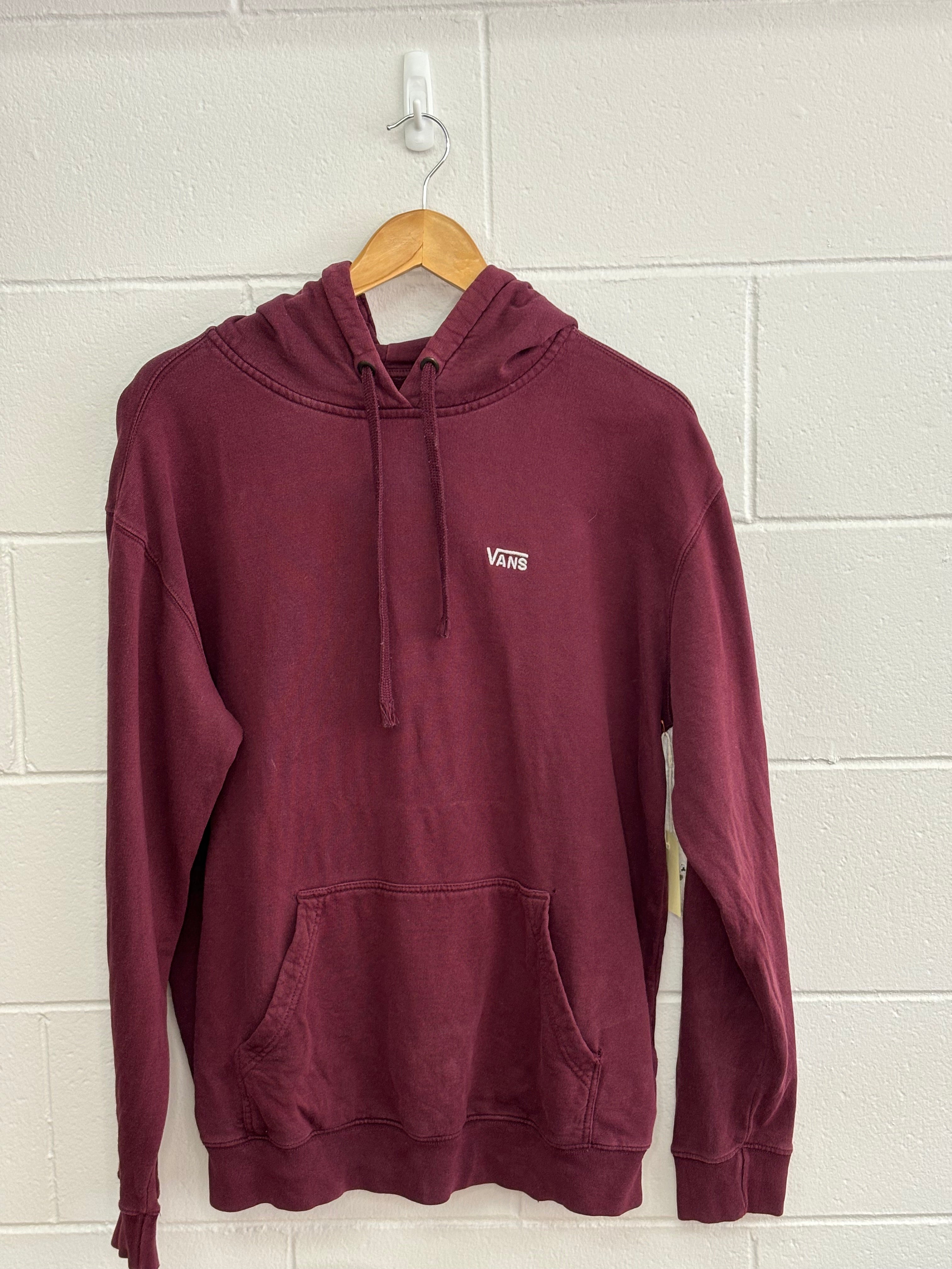 Vans Maroon Hoodie Large