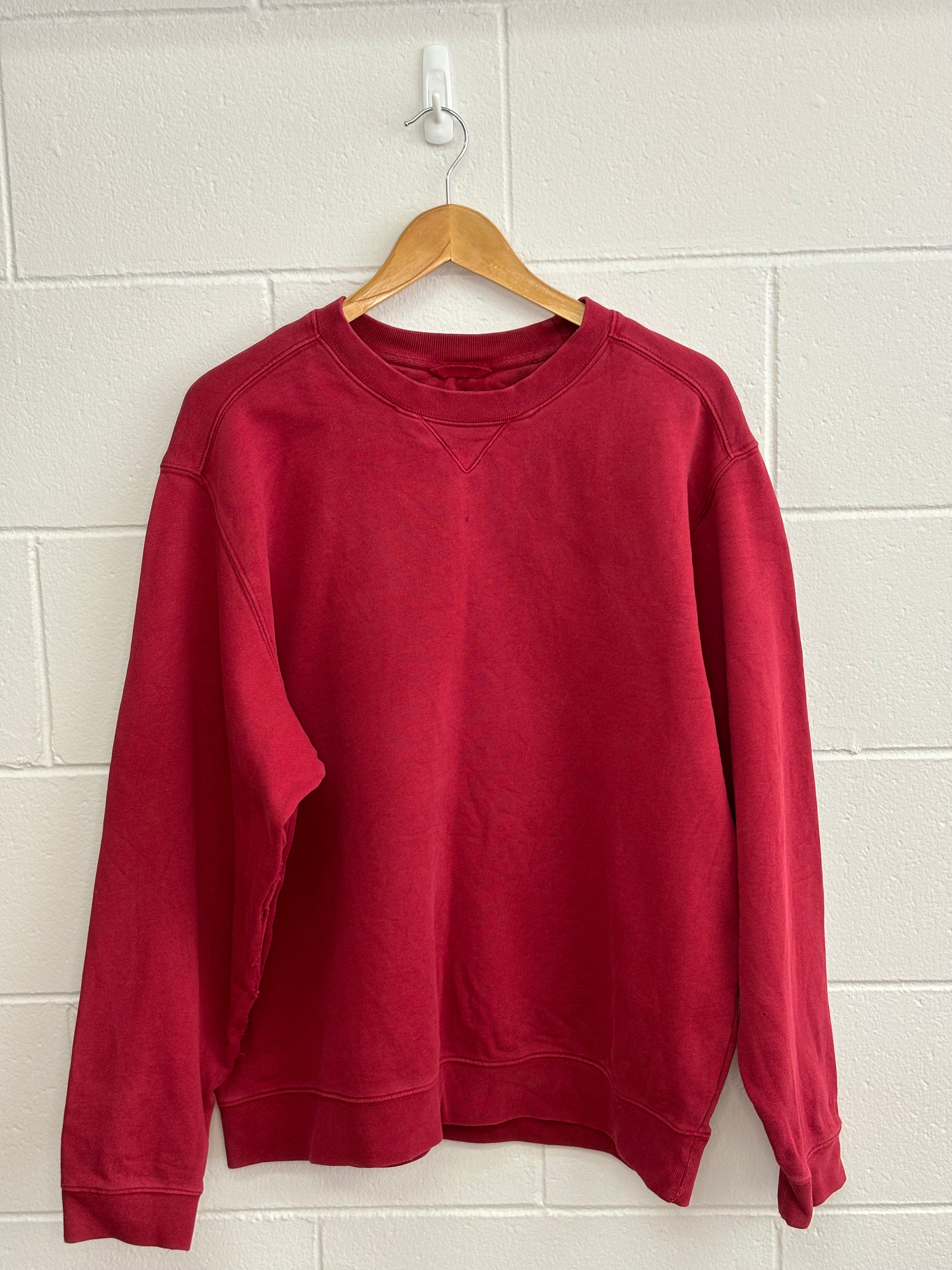 Maroon Crewneck Large