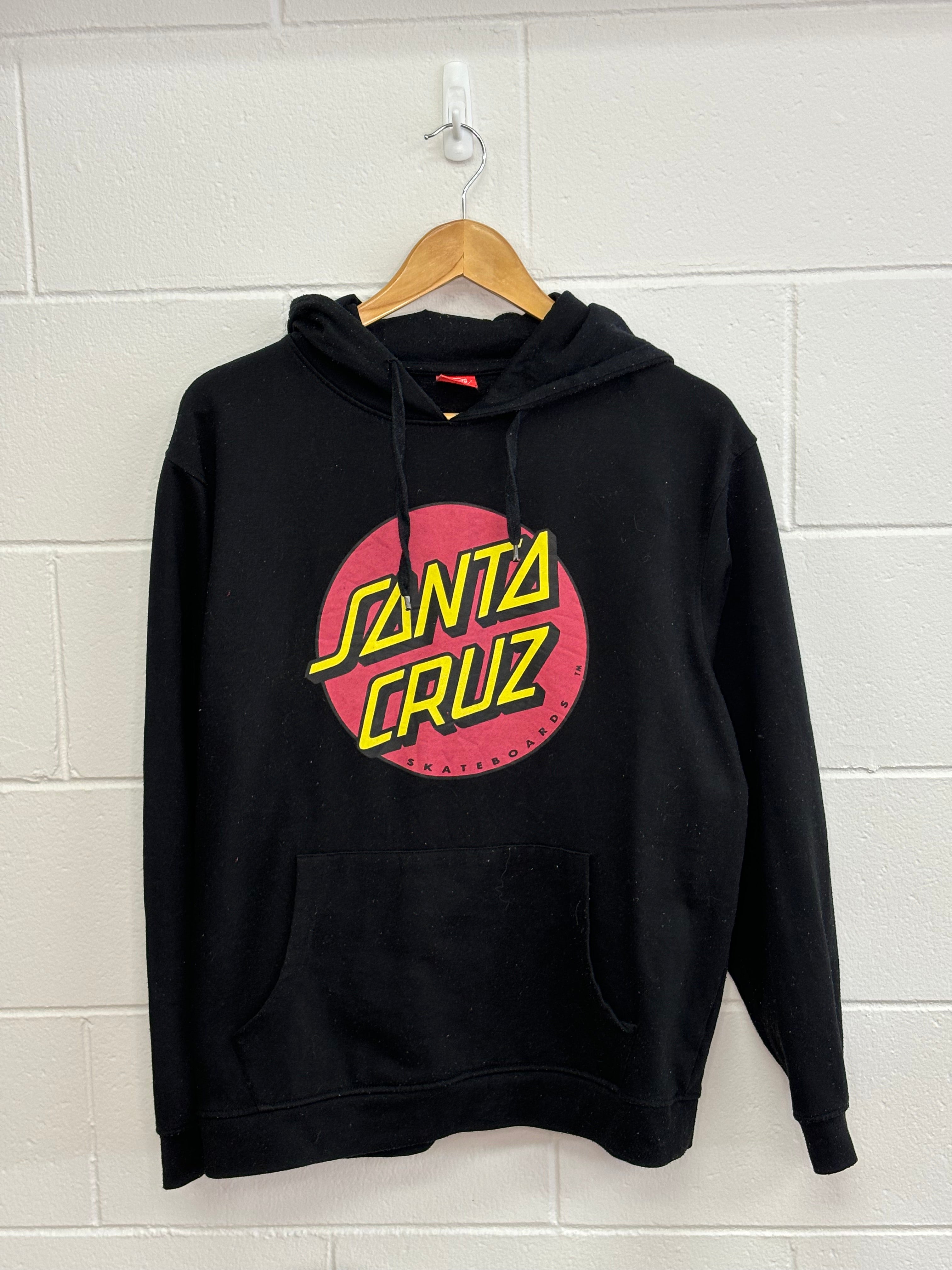 Santa Cruz Black Hoodie Medium