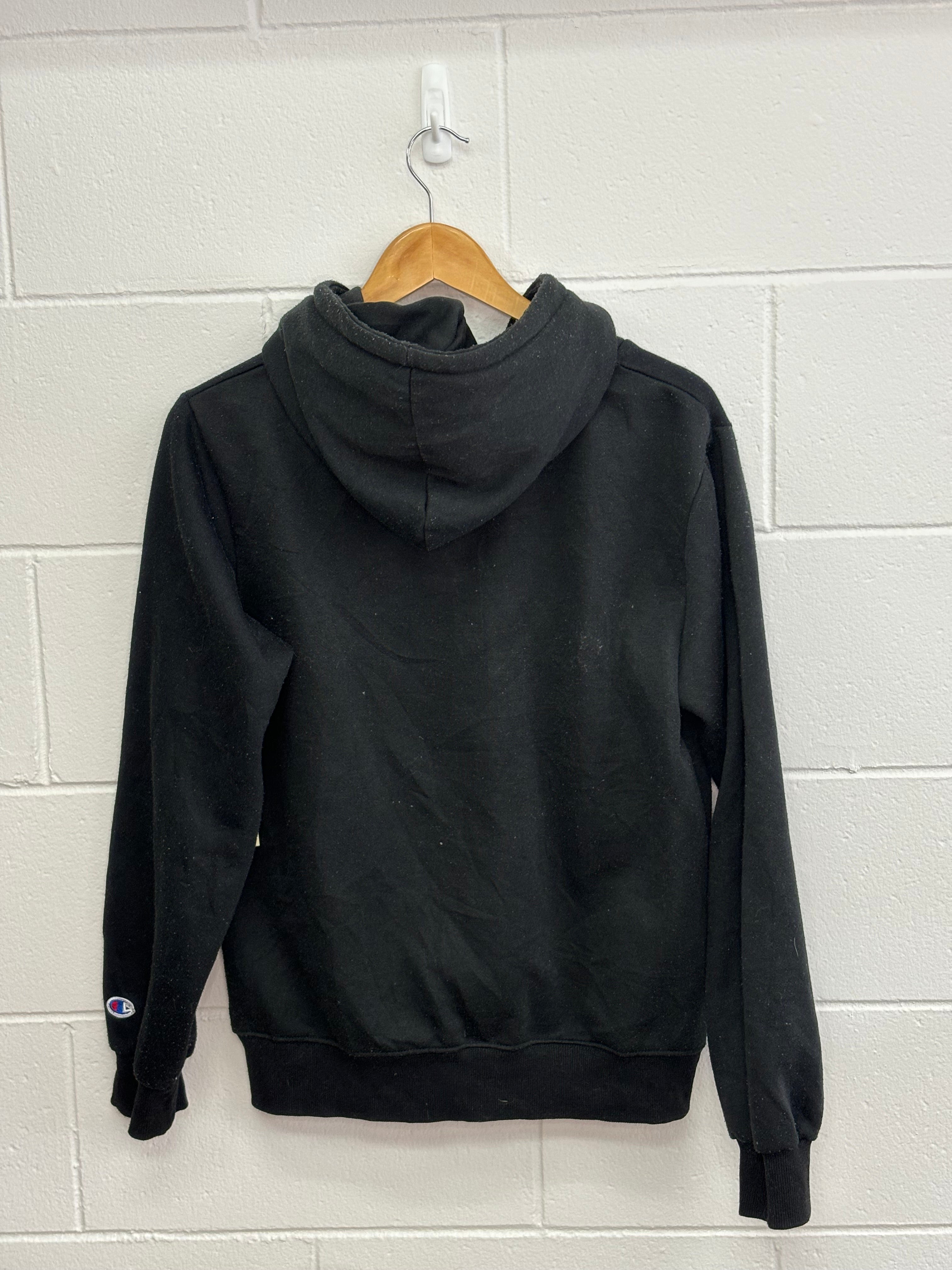 Champion Black Hoodie Large