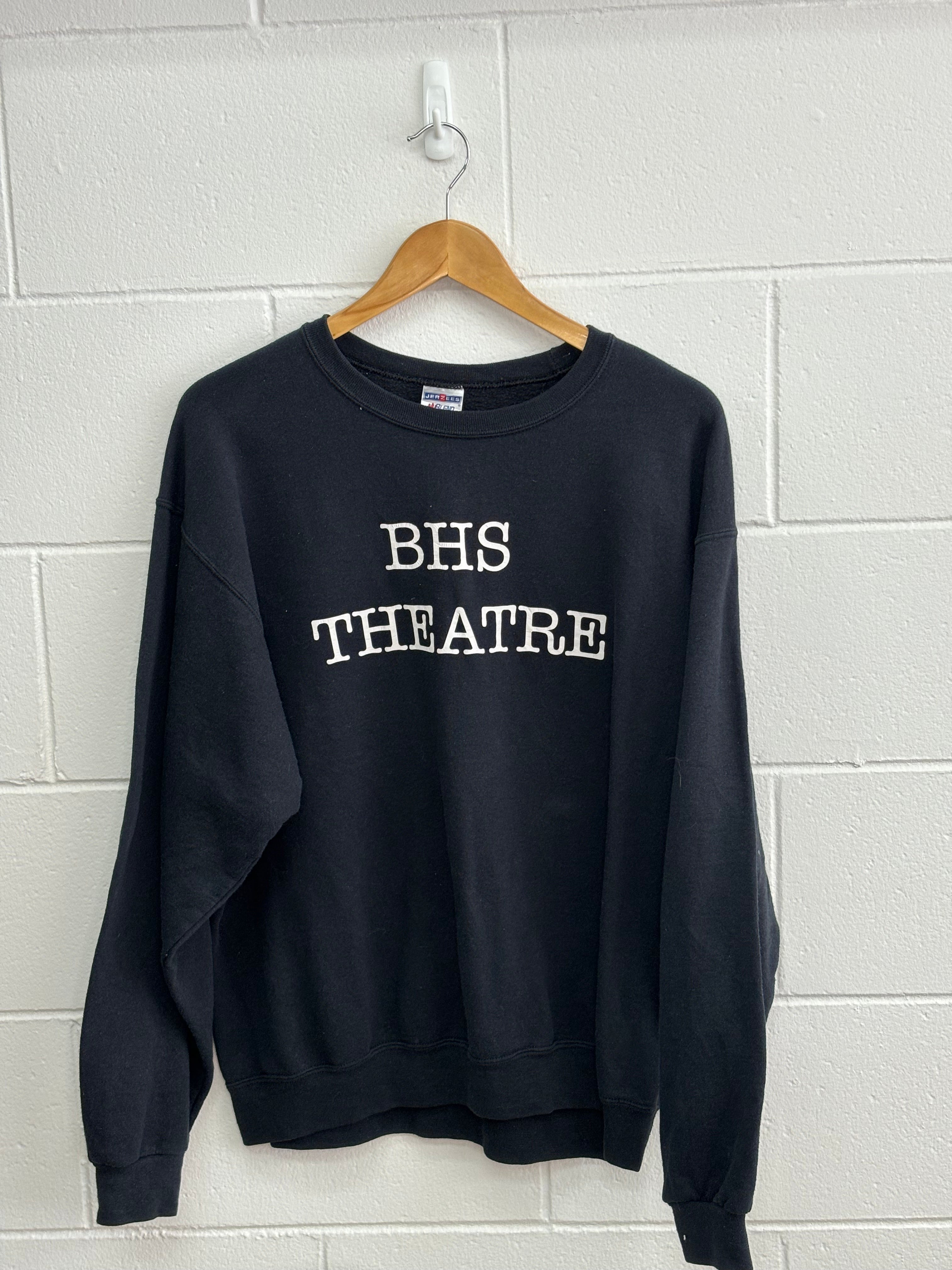 BHS Theatre Black Crewneck Large