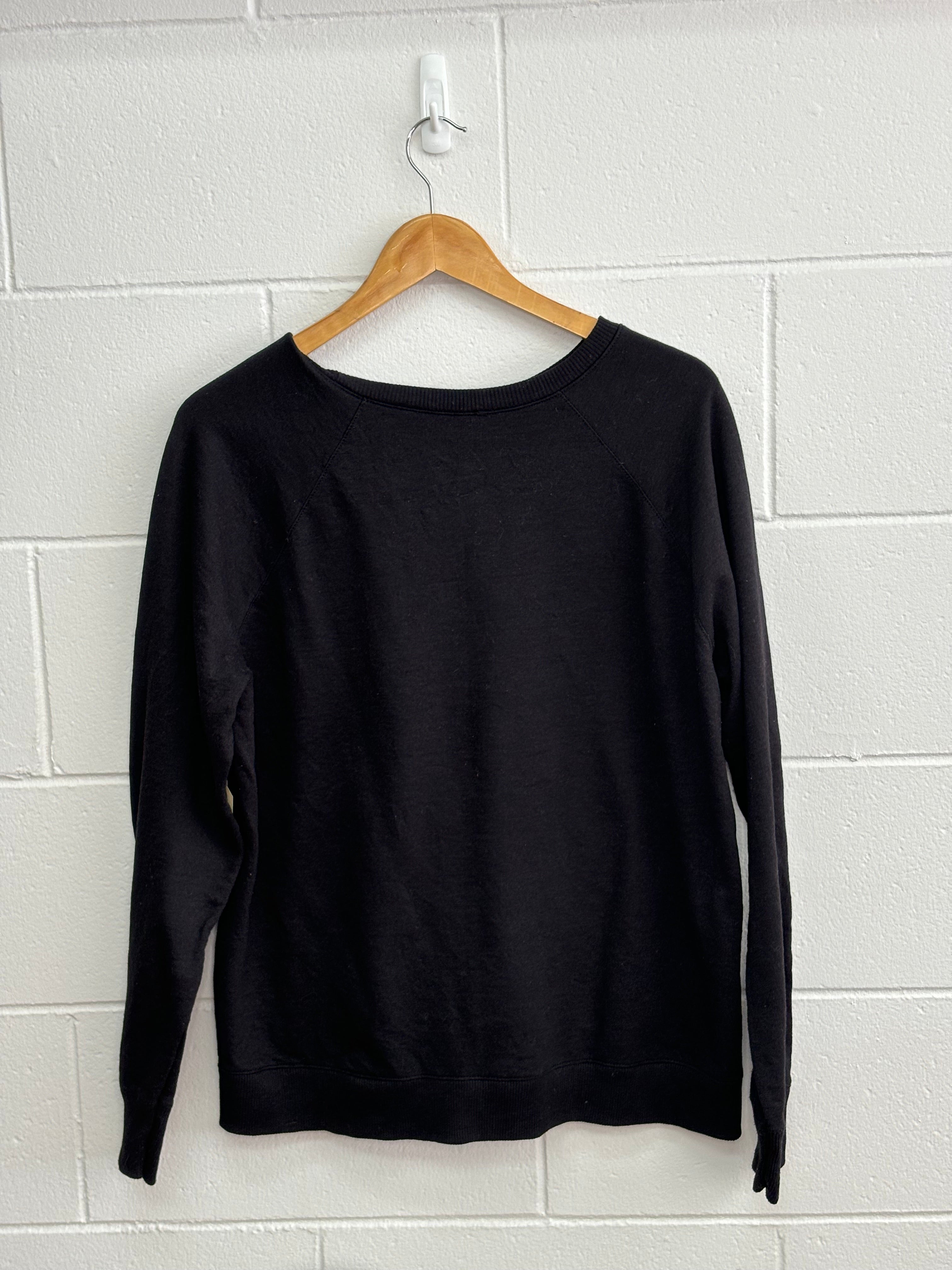 Old Navy Black Long-Sleeve Large