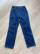 Womens Lee Dark Wash Wide Fit Jeans Size 6