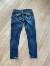 Womens La Idol USA Medium Wash Jeans Size 9