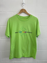 Disney Disneyworld Light Green T-Shirt Medium