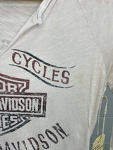 Harley Davidson Olympia White Long-Sleeve Small