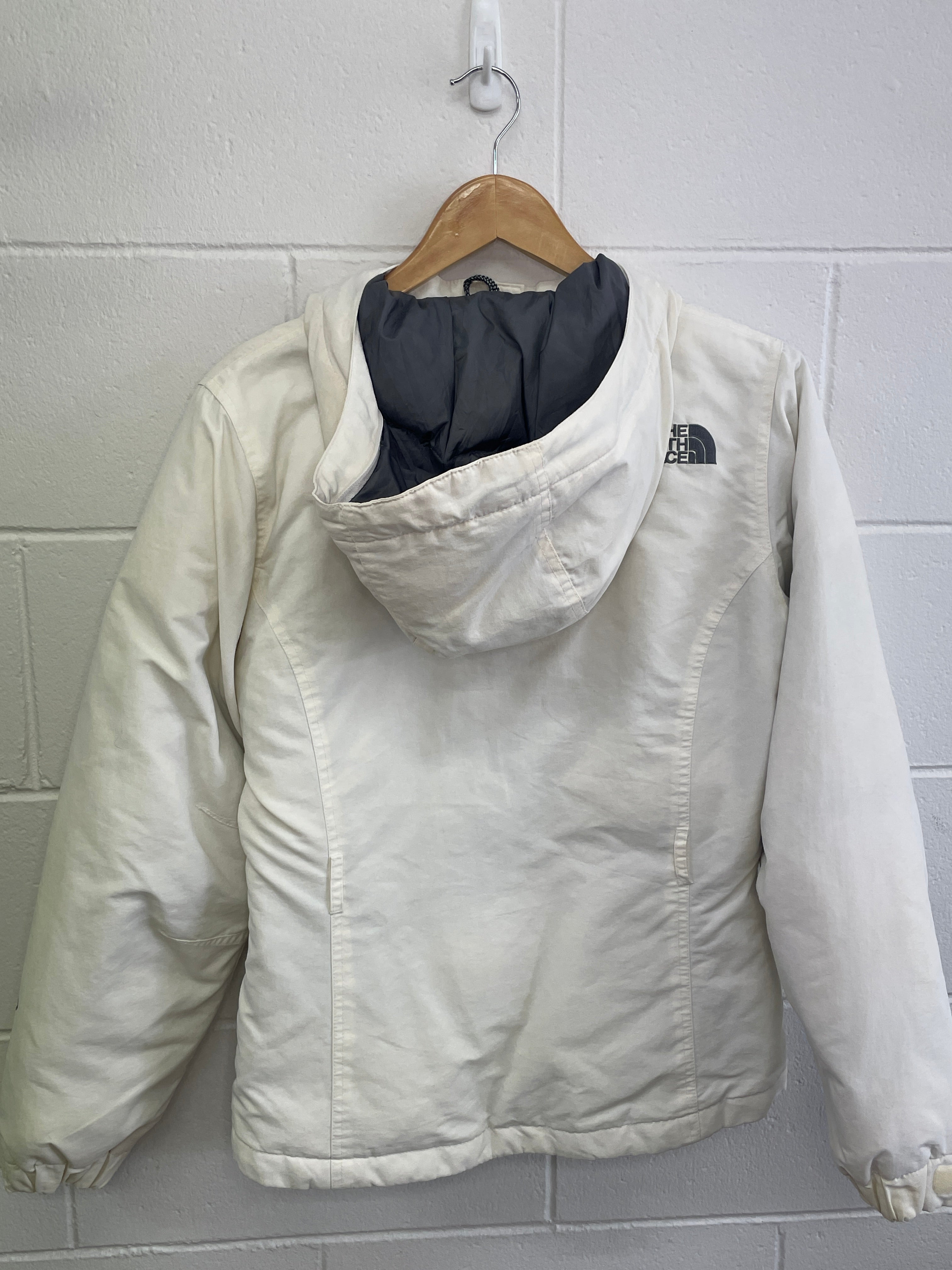 The North Face White Puffer Jacket XS