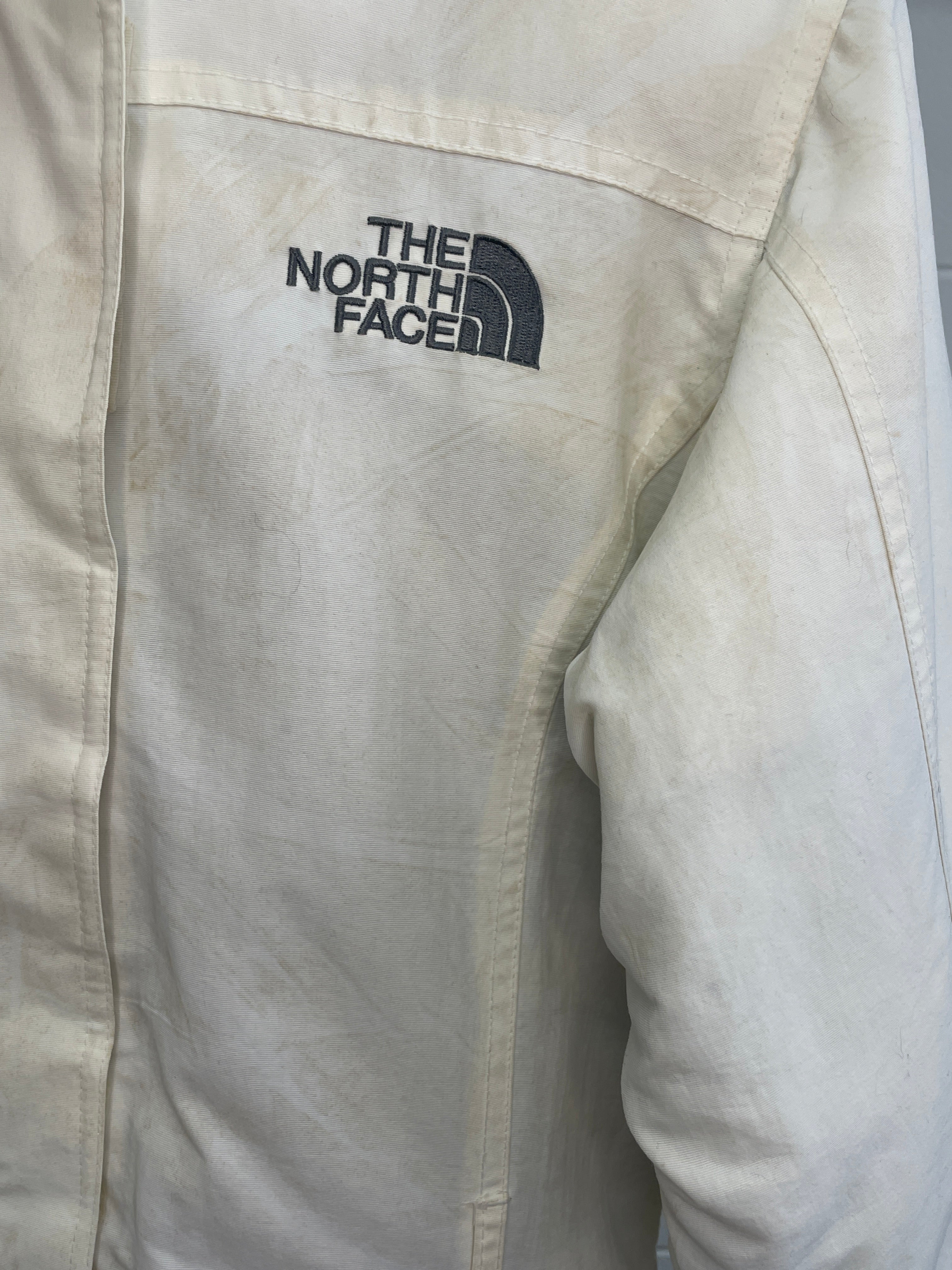 The North Face White Puffer Jacket XS