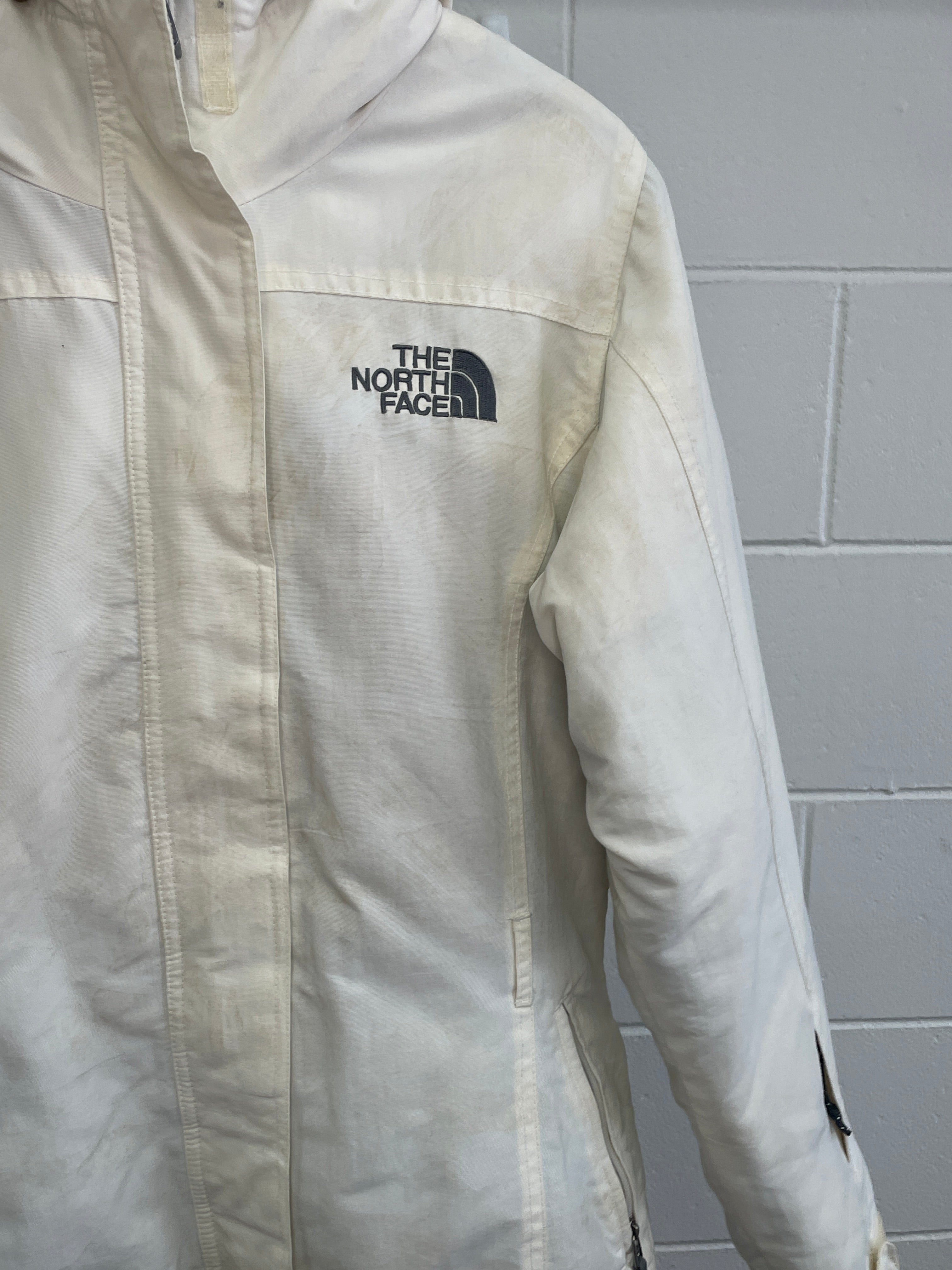 The North Face White Puffer Jacket XS